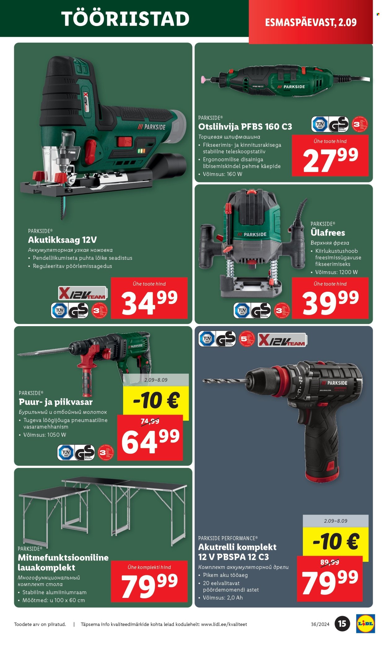 Lidl kliendileht - 02.09.2024 - 08.09.2024. Lehekülg 15
