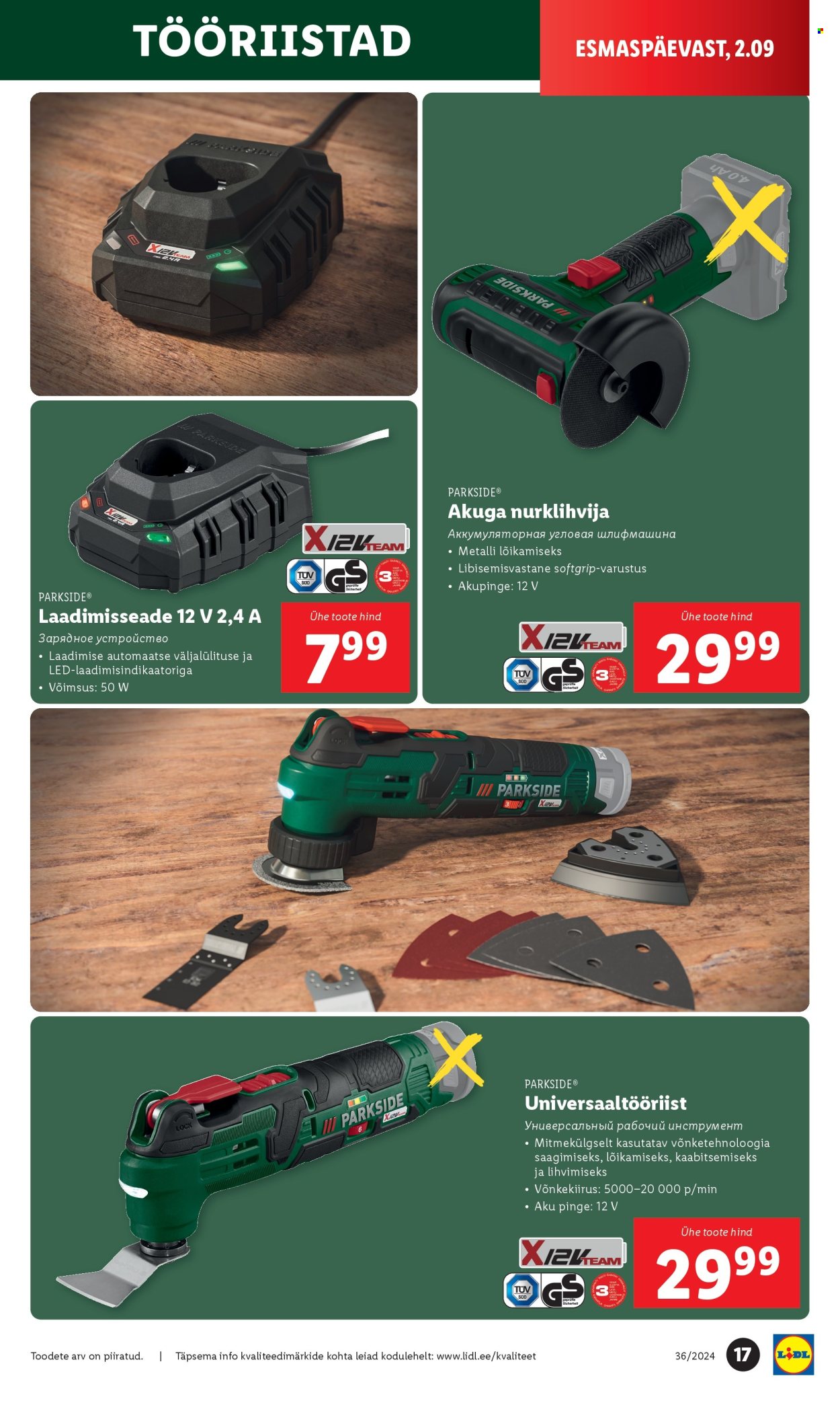 Lidl kliendileht - 02.09.2024 - 08.09.2024. Lehekülg 17