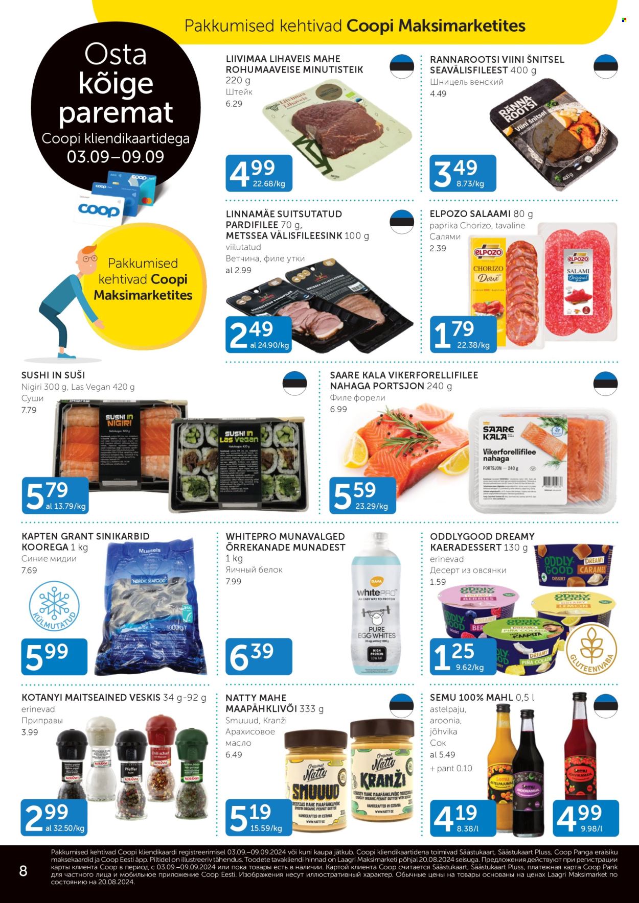 Coop kliendileht - 03.09.2024 - 09.09.2024. Lehekülg 8