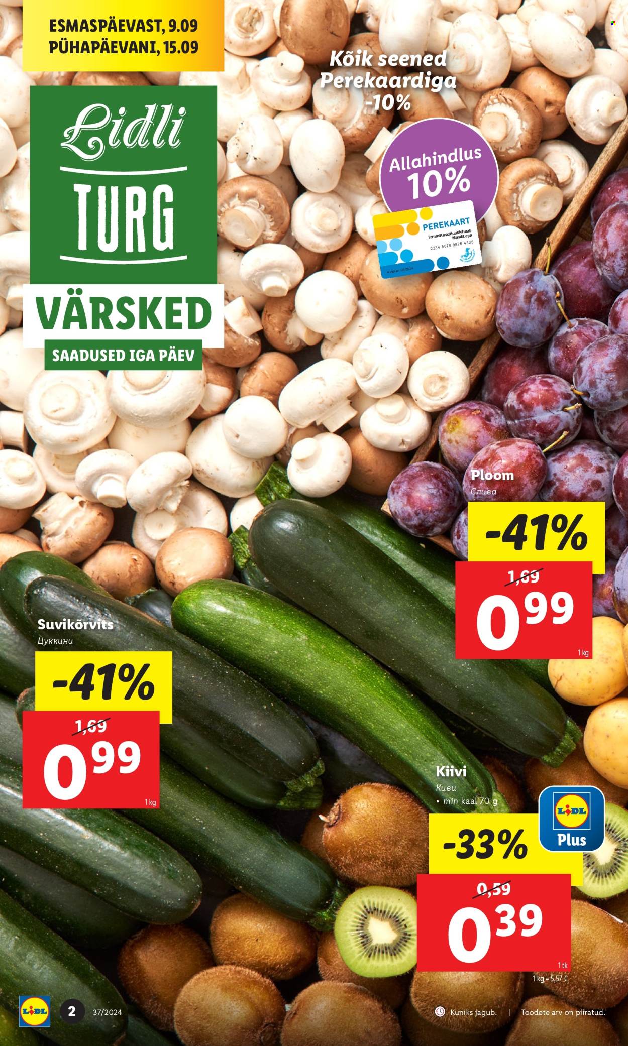 Lidl kliendileht - 09.09.2024 - 15.09.2024. Lehekülg 2