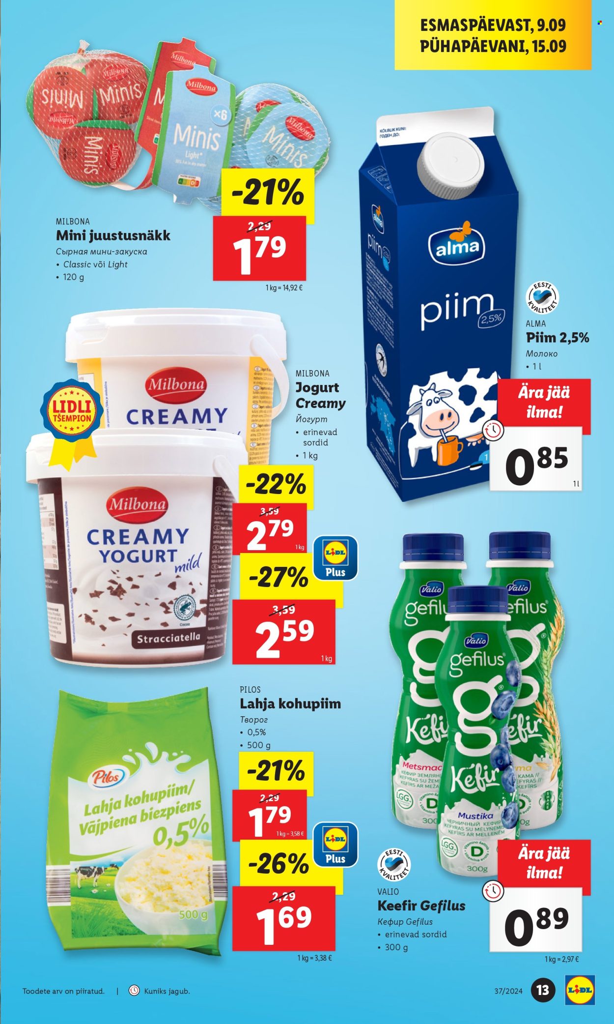 Lidl kliendileht - 09.09.2024 - 15.09.2024. Lehekülg 13