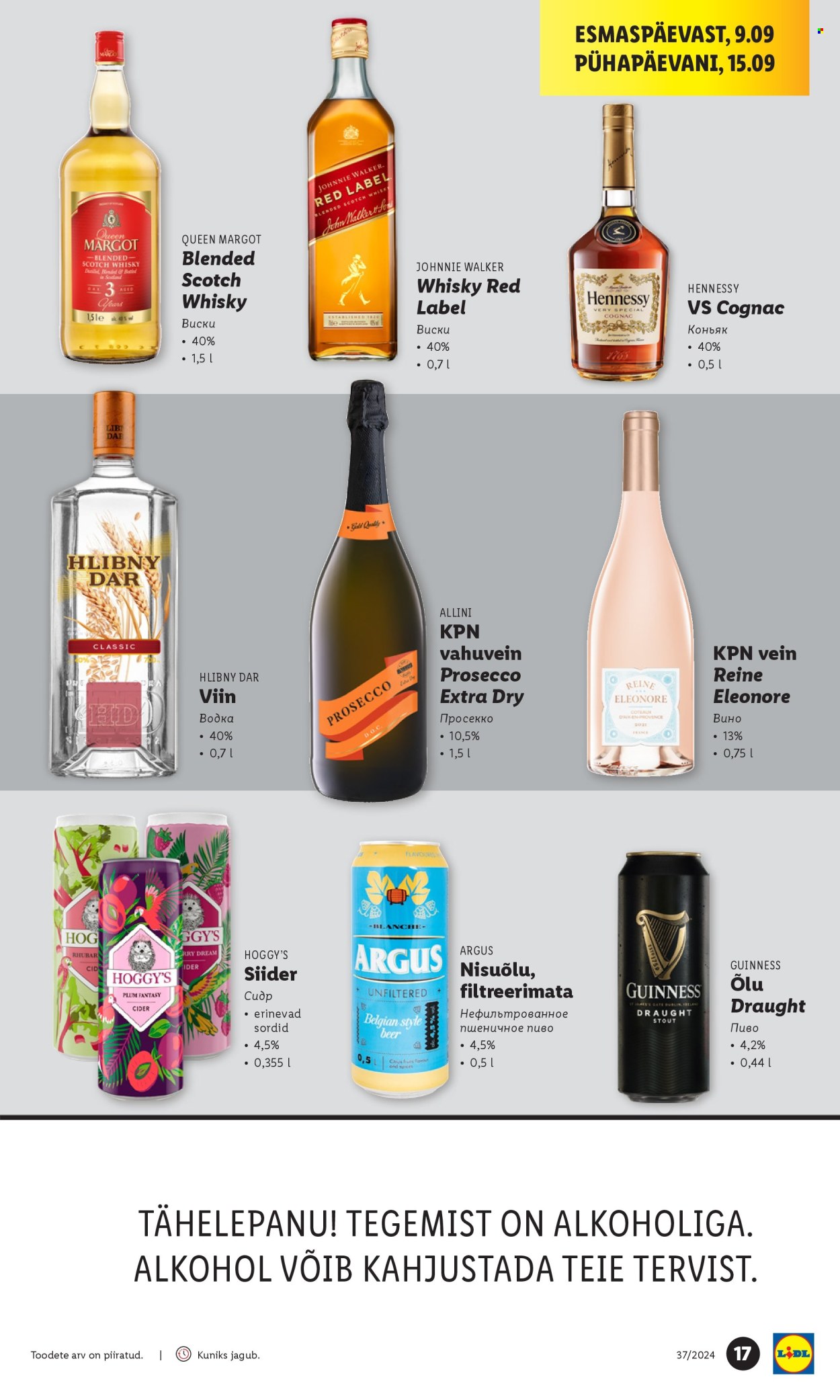 Lidl kliendileht - 09.09.2024 - 15.09.2024. Lehekülg 17