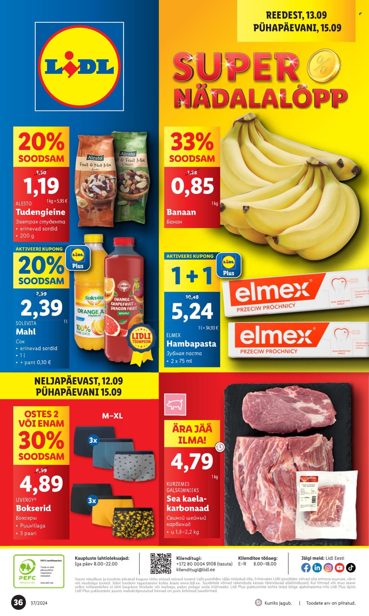 Lidl kliendileht - 09.09.2024 - 15.09.2024. Lehekülg 36