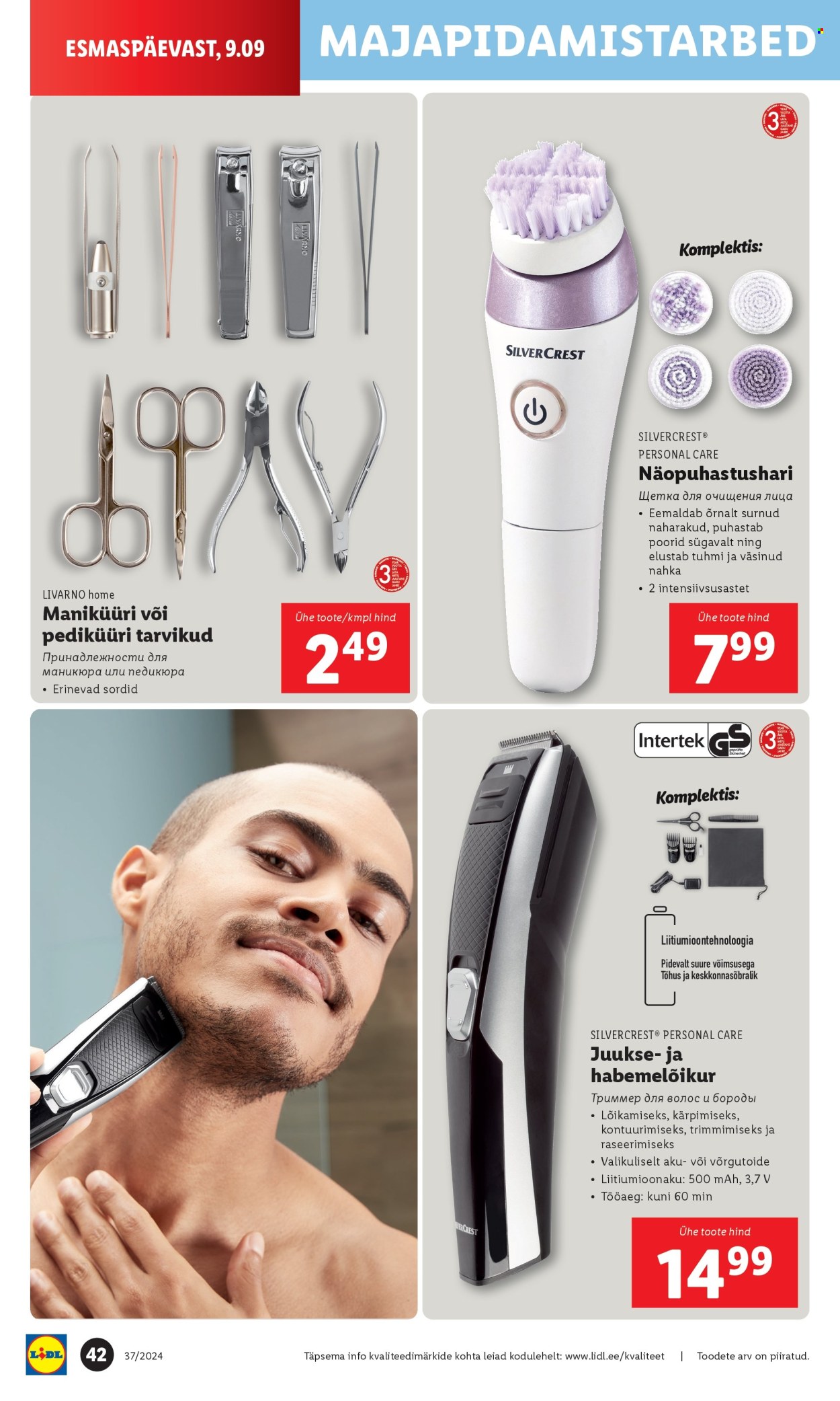 Lidl kliendileht - 13.09.2024 - 15.09.2024. Lehekülg 42