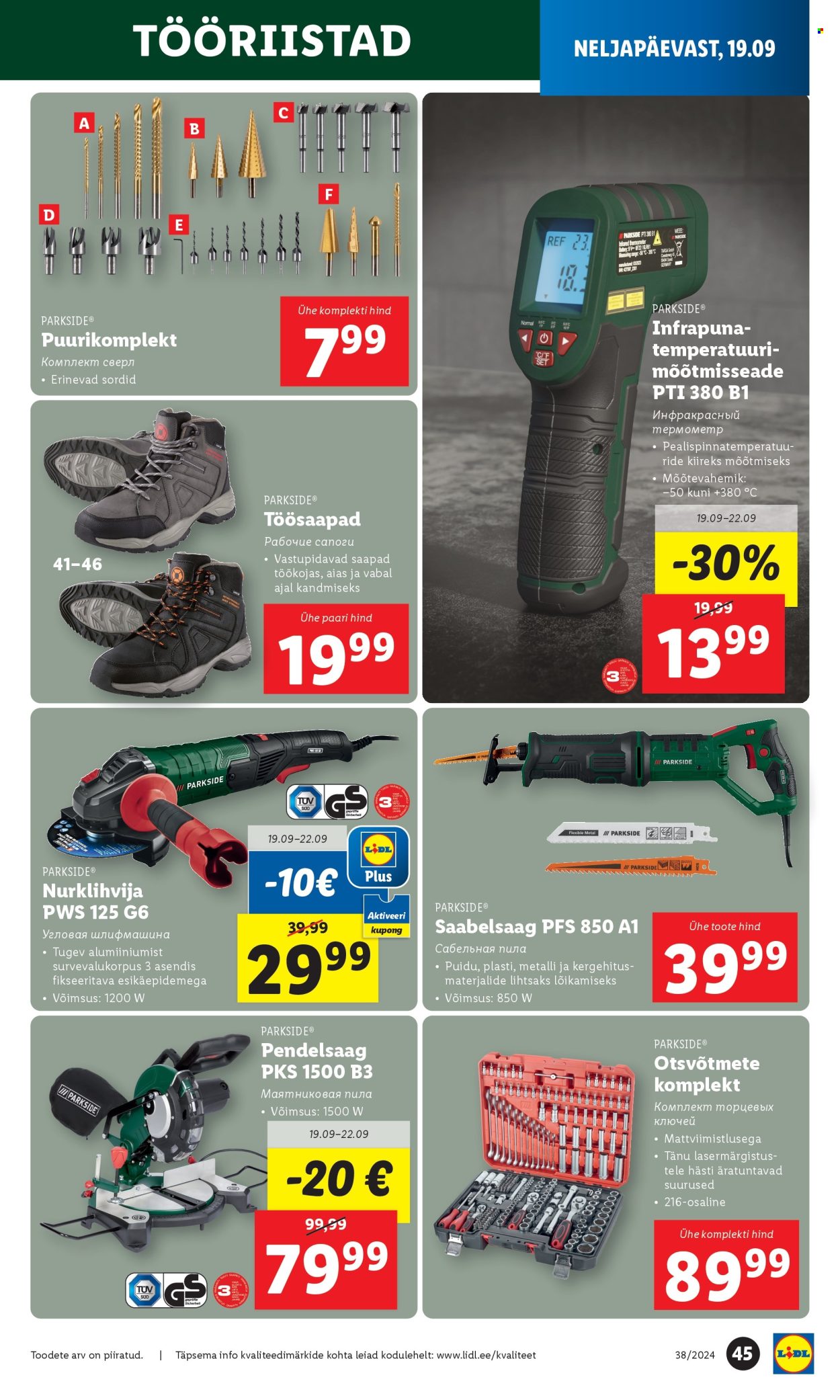 Lidl kliendileht - 16.09.2024 - 22.09.2024. Lehekülg 45