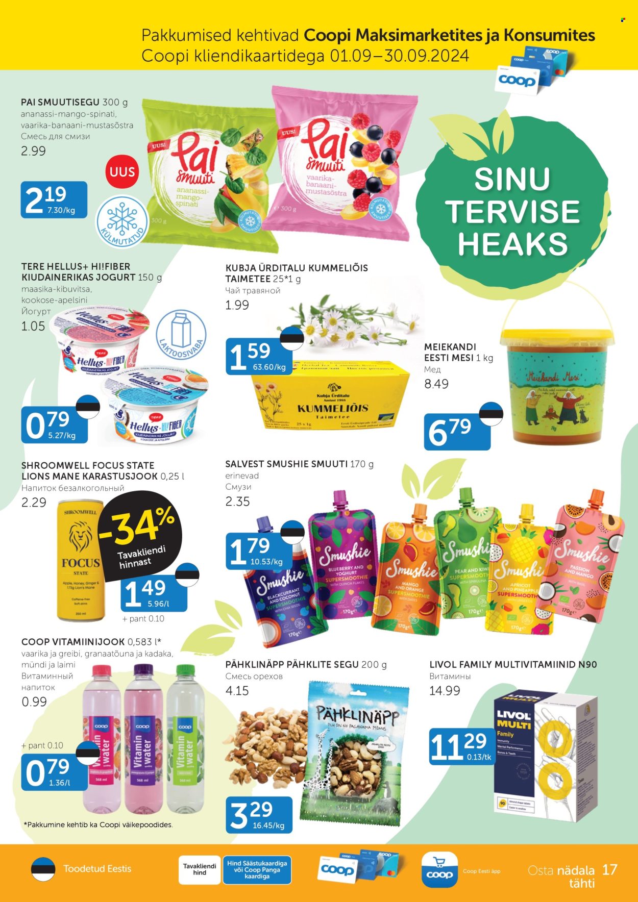 Coop kliendileht - 17.09.2024 - 23.09.2024. Lehekülg 17