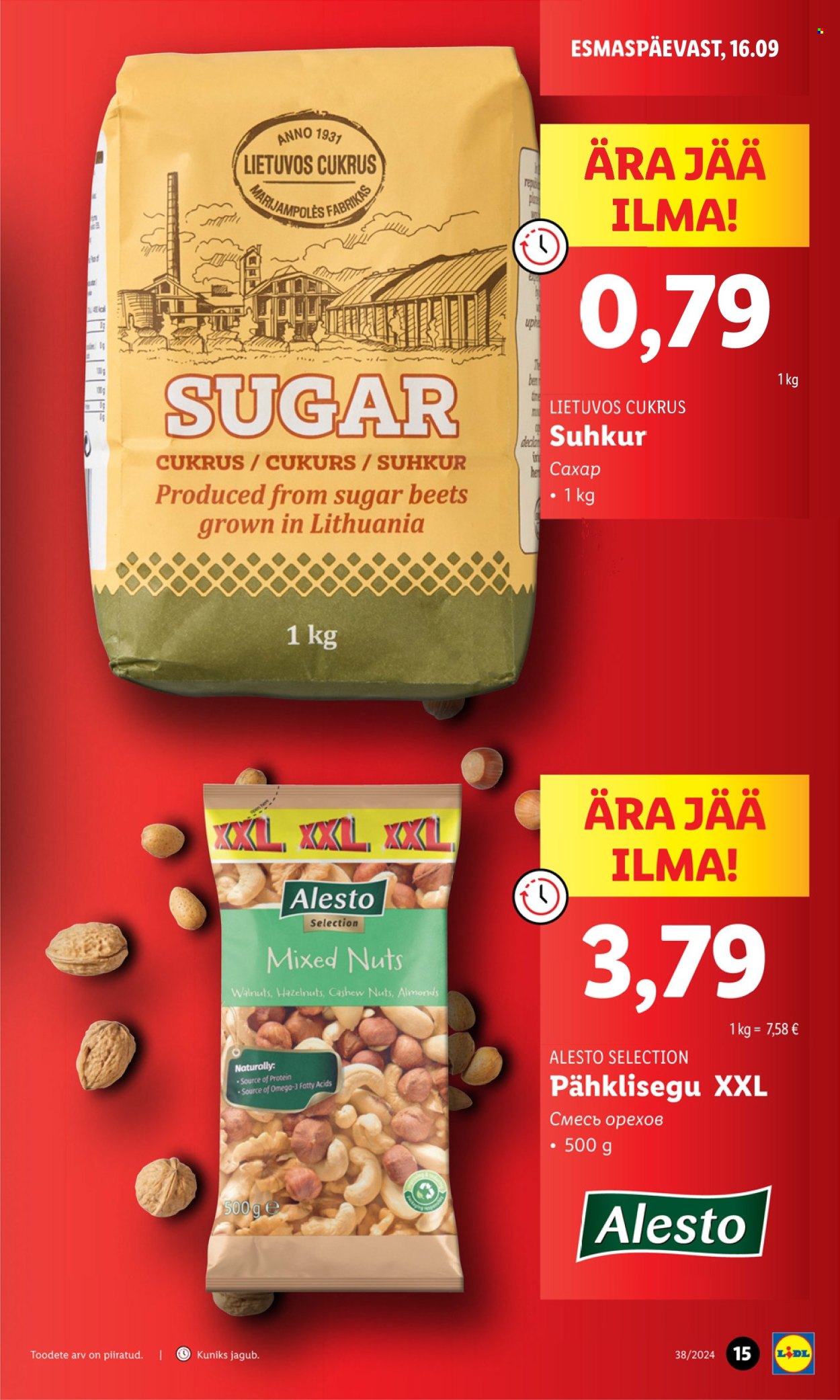Lidl kliendileht - 19.09.2024 - 22.09.2024. Lehekülg 15