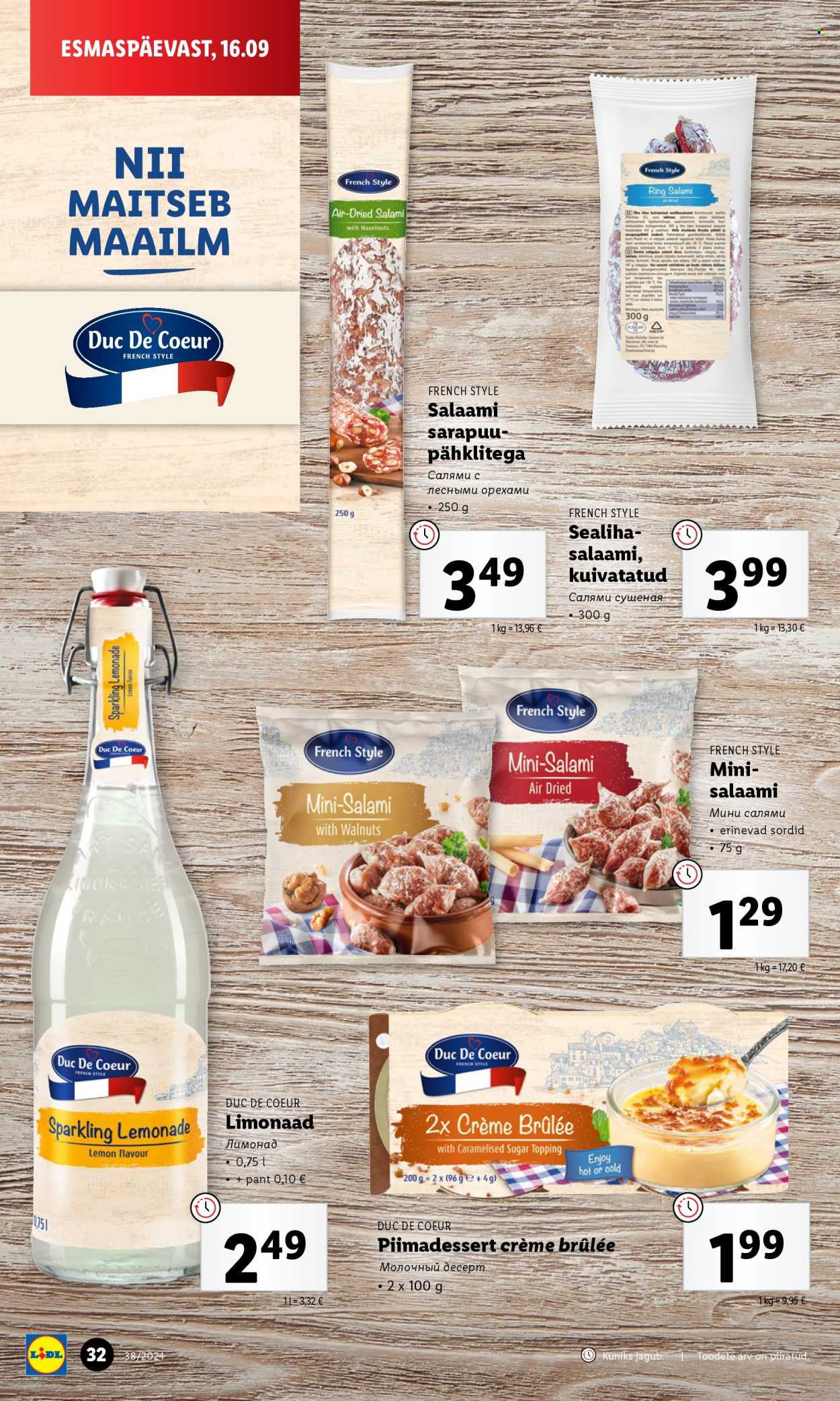 Lidl kliendileht - 19.09.2024 - 22.09.2024. Lehekülg 32