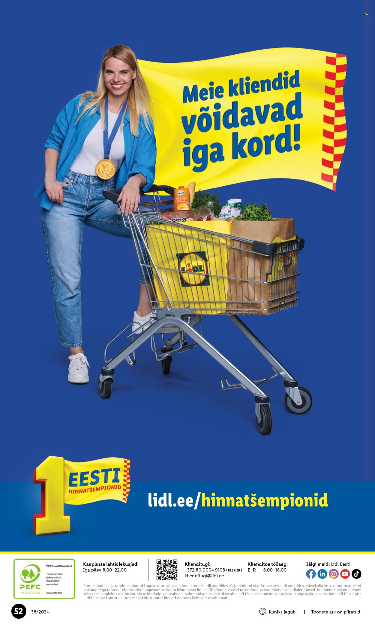 Lidl kliendileht - 19.09.2024 - 22.09.2024. Lehekülg 52
