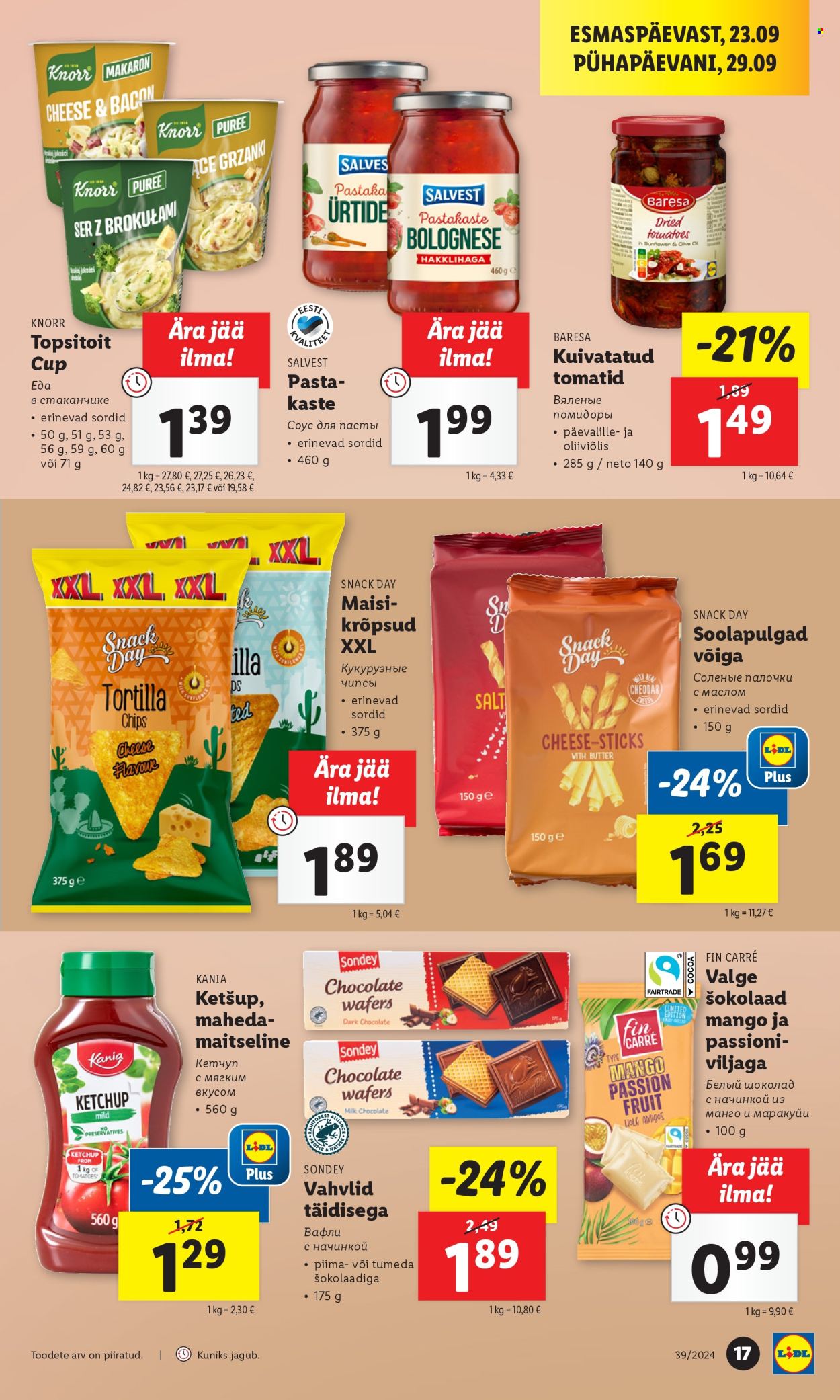 Lidl kliendileht - 23.09.2024 - 29.09.2024. Lehekülg 17