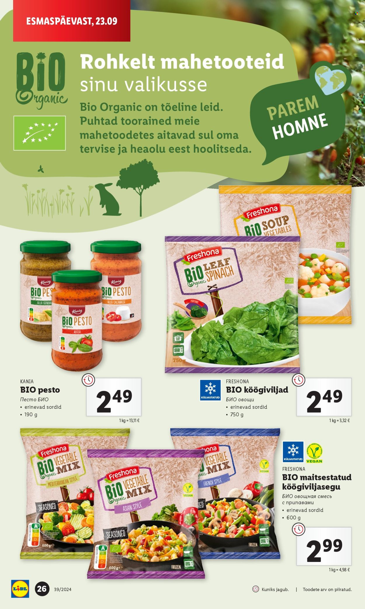 Lidl kliendileht - 23.09.2024 - 29.09.2024. Lehekülg 26