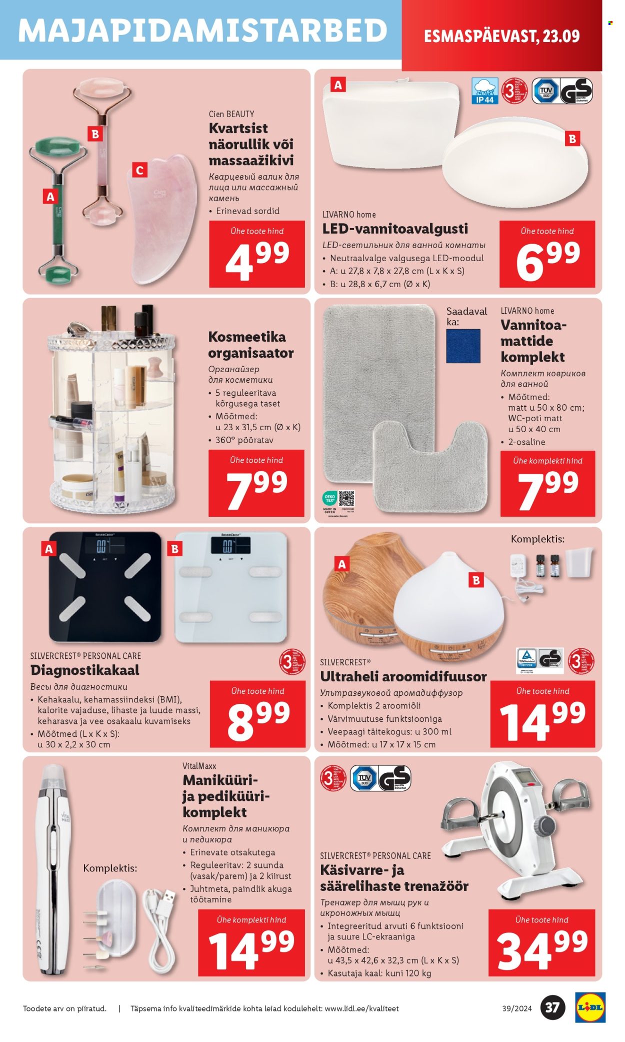 Lidl kliendileht - 23.09.2024 - 29.09.2024. Lehekülg 37