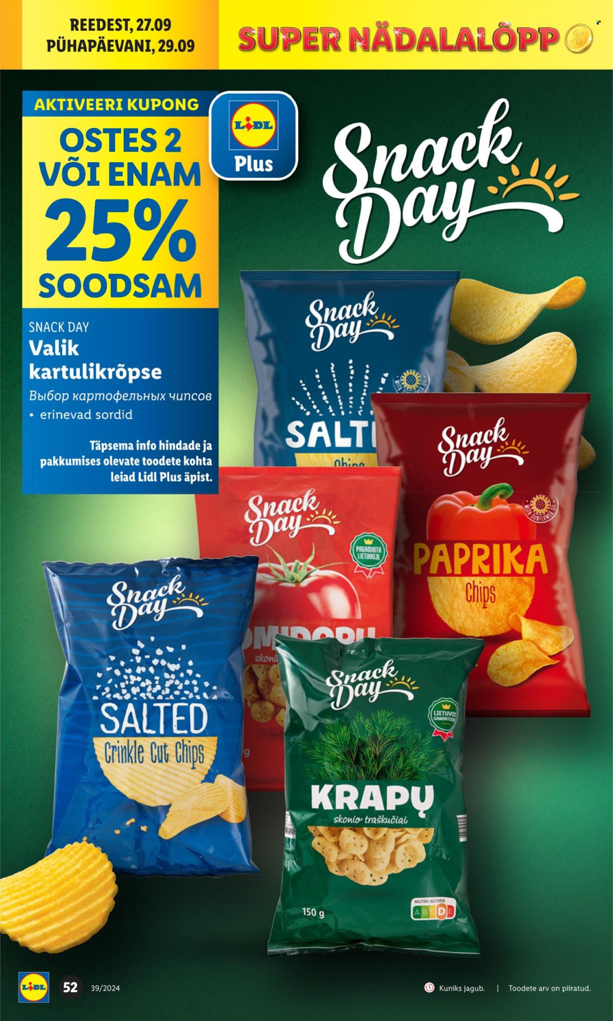 Lidl kliendileht - 23.09.2024 - 29.09.2024. Lehekülg 52
