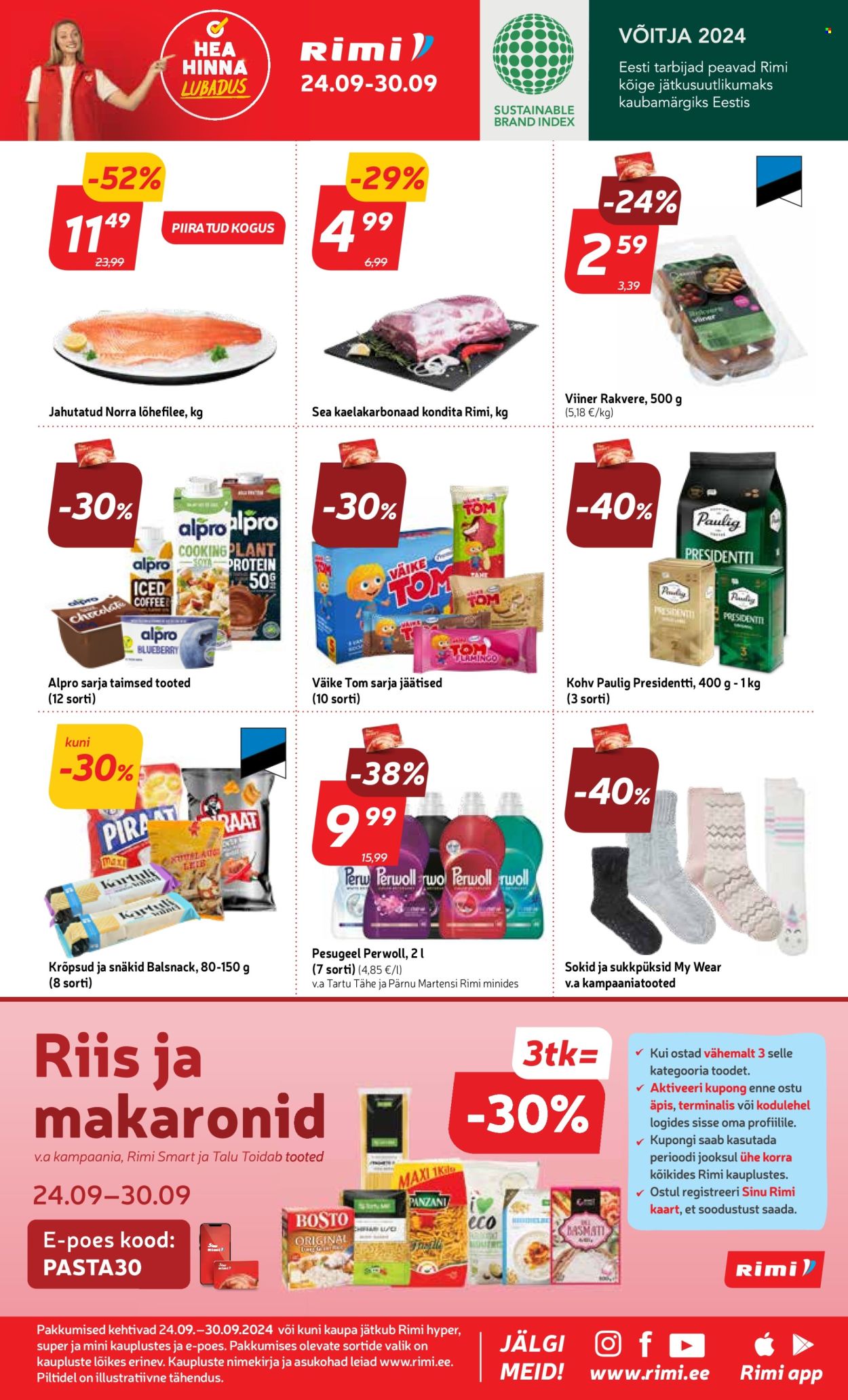 Rimi kliendileht - 24.09.2024 - 30.09.2024. Lehekülg 16