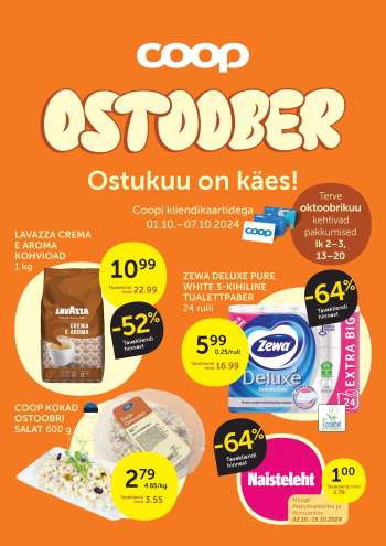 Kaupluse Coop kliendileht - 01.10.2024 - 07.10.2024.
