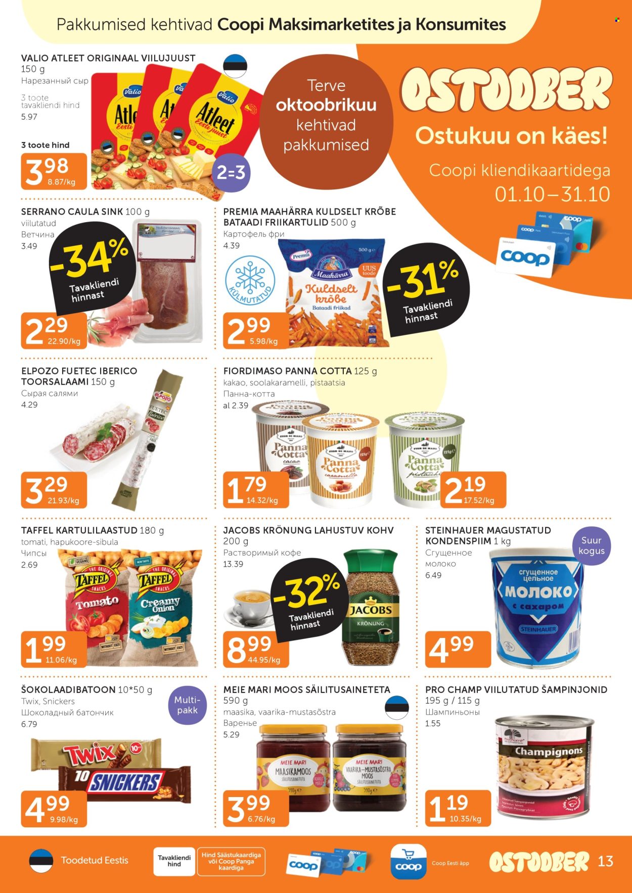 Coop kliendileht - 01.10.2024 - 07.10.2024. Lehekülg 13