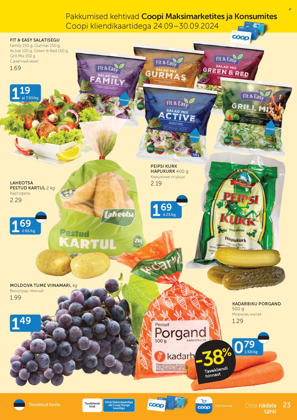 Coop kliendileht - 01.10.2024 - 07.10.2024. Lehekülg 23