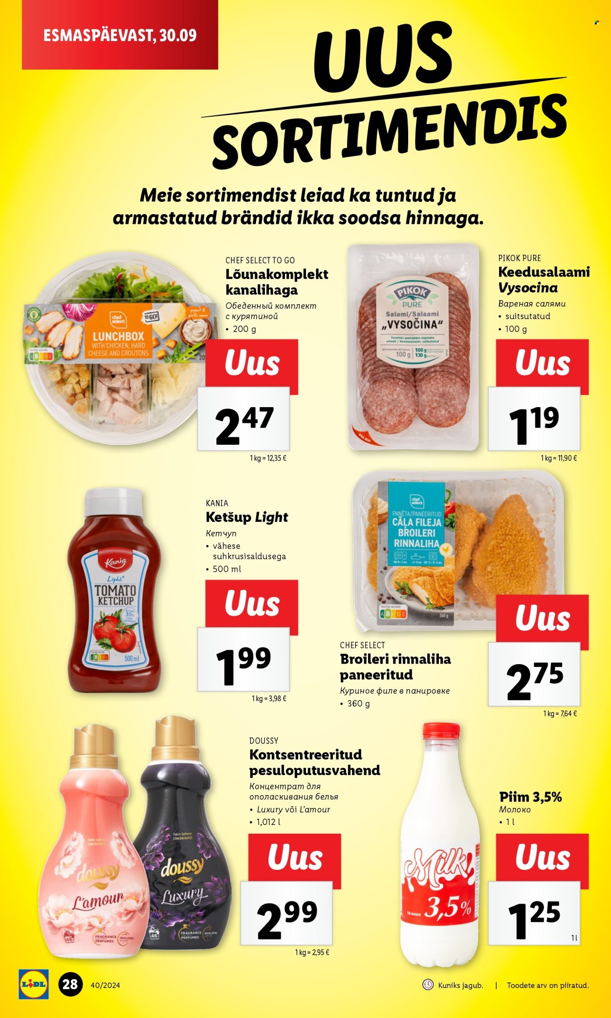 Lidl kliendileht - 30.09.2024 - 06.10.2024. Lehekülg 28