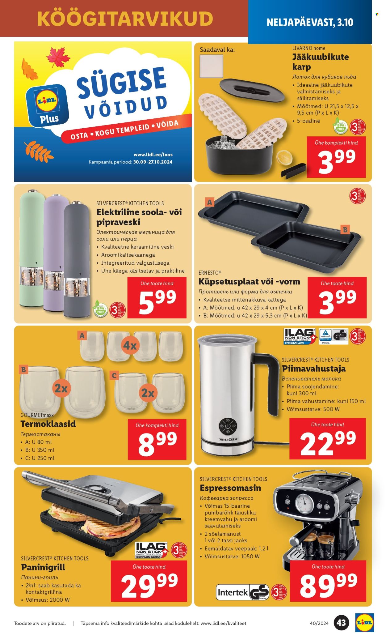 Lidl kliendileht - 30.09.2024 - 06.10.2024. Lehekülg 43