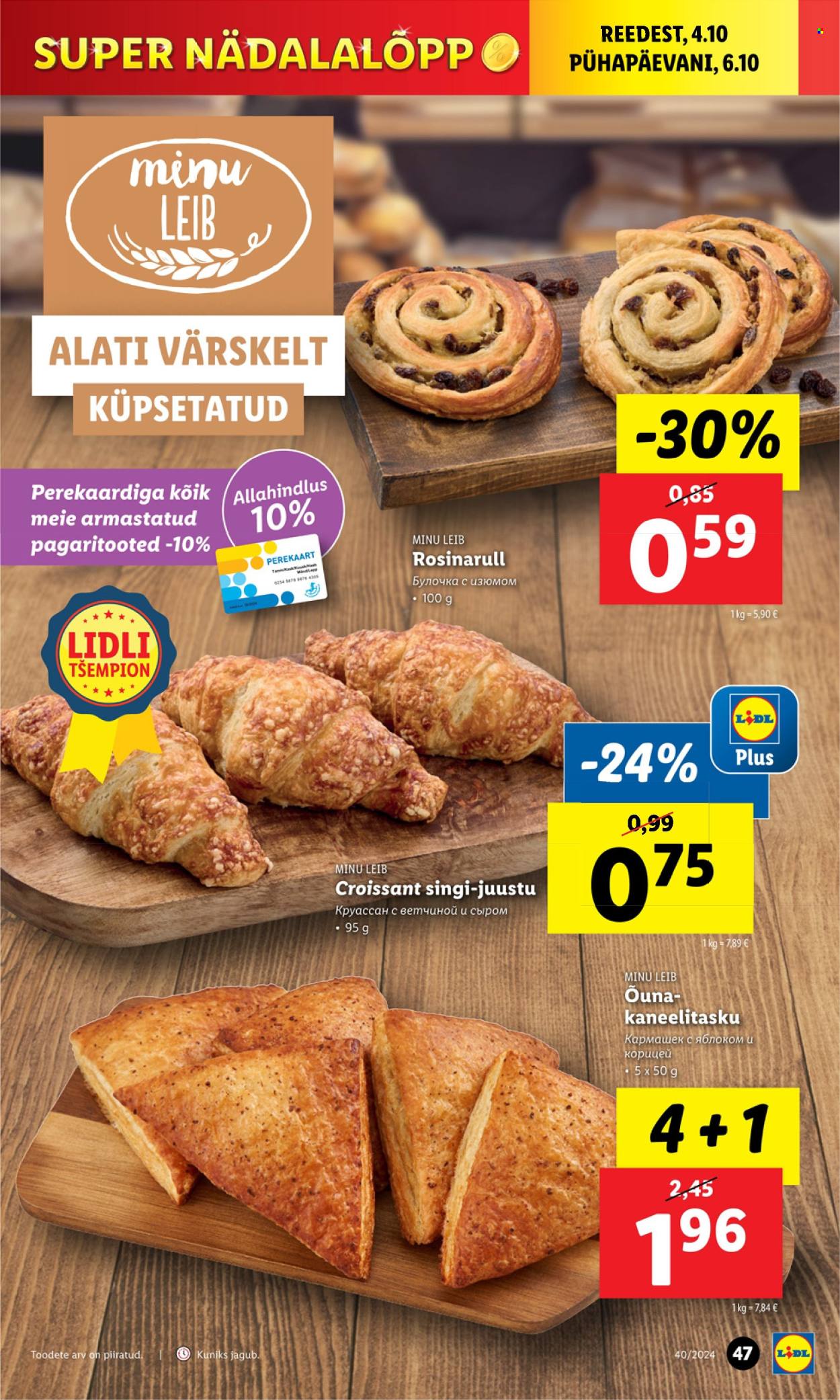 Lidl kliendileht - 30.09.2024 - 06.10.2024. Lehekülg 47