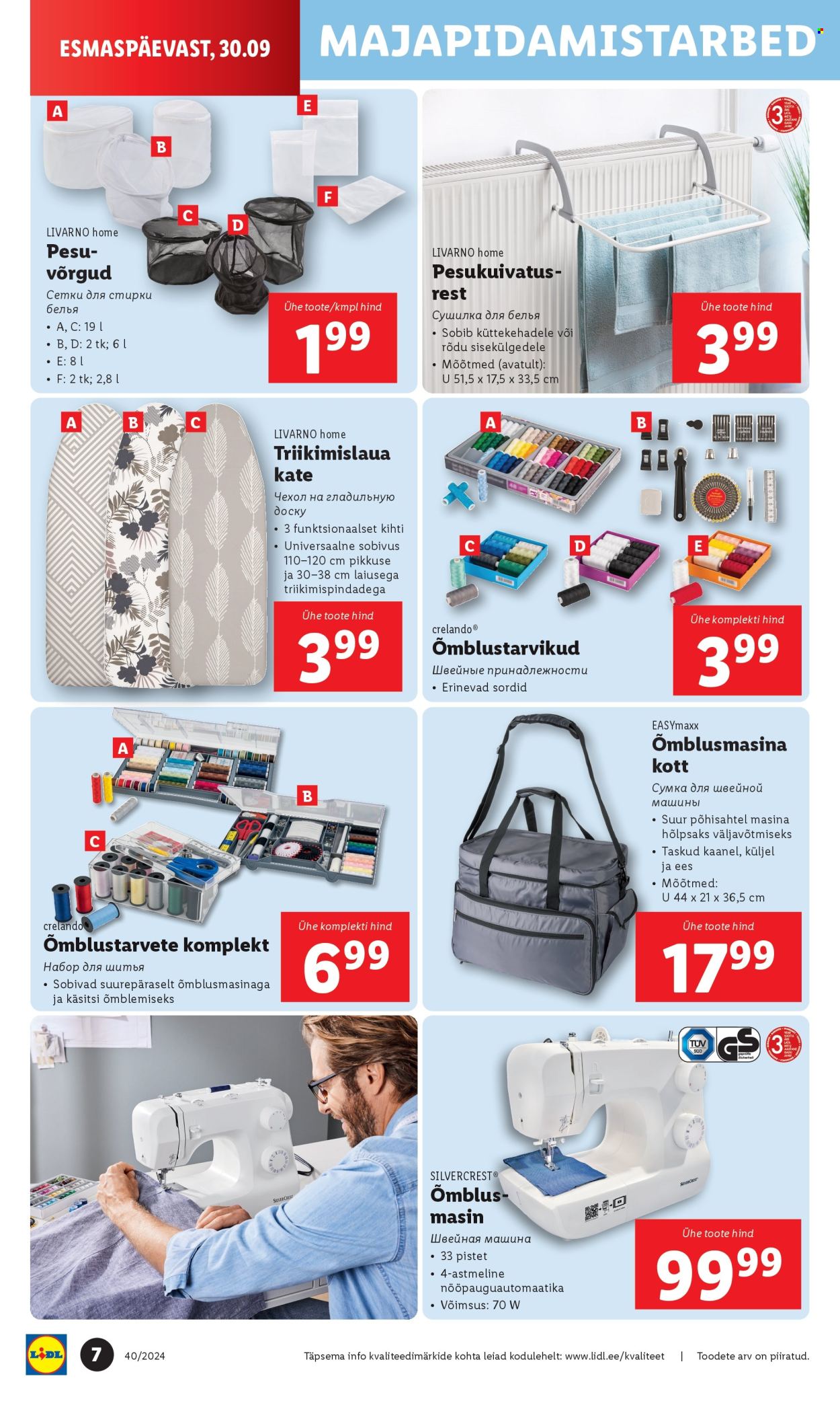 Lidl kliendileht - 30.09.2024 - 06.10.2024. Lehekülg 7