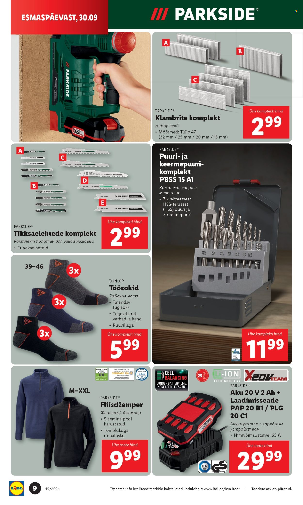 Lidl kliendileht - 30.09.2024 - 06.10.2024. Lehekülg 9