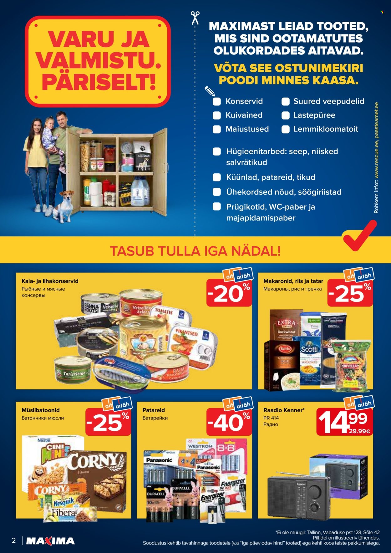 Maxima kliendileht - 01.10.2024 - 07.10.2024. Lehekülg 2
