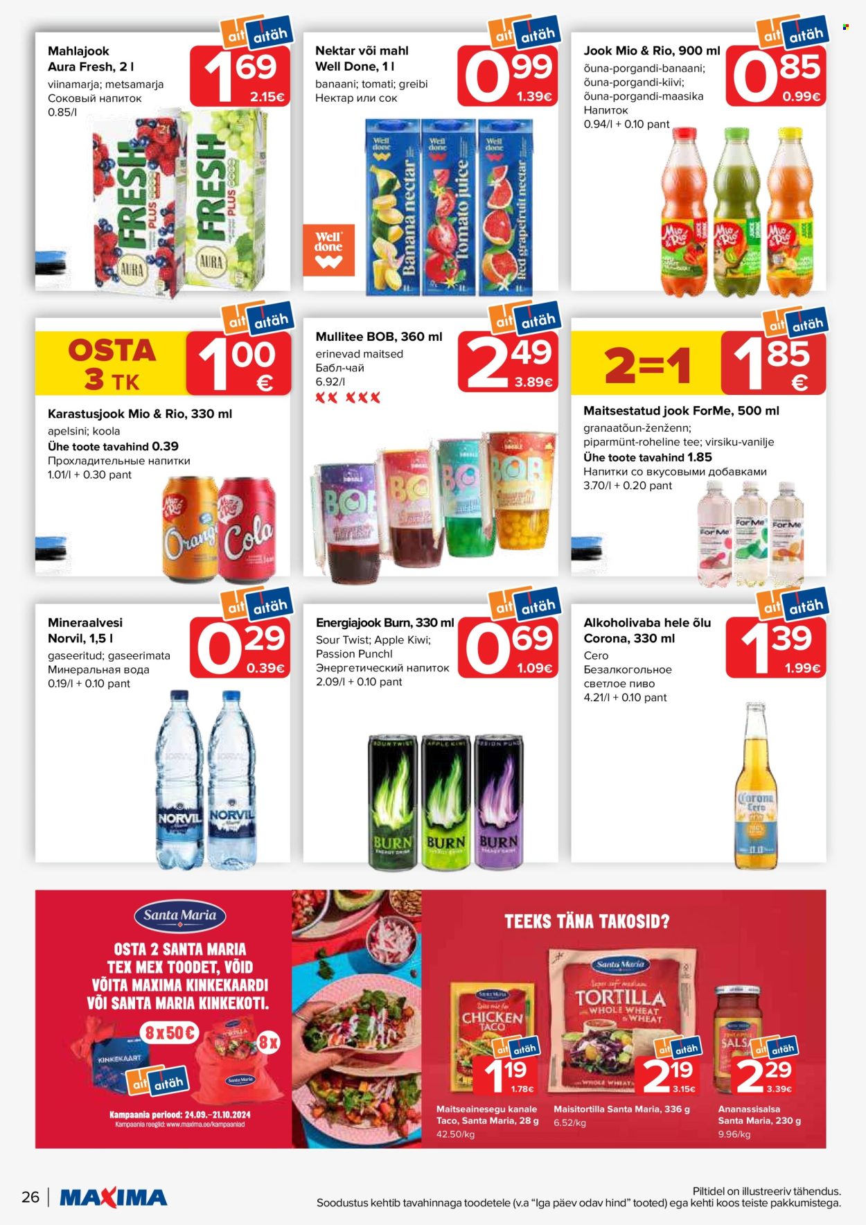 Maxima kliendileht - 01.10.2024 - 07.10.2024. Lehekülg 26