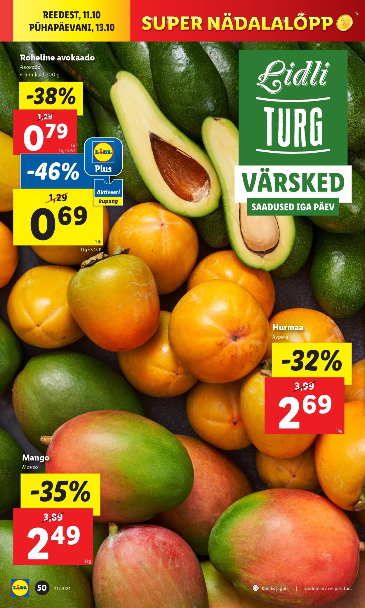 Lidl kliendileht - 07.10.2024 - 13.10.2024. Lehekülg 50
