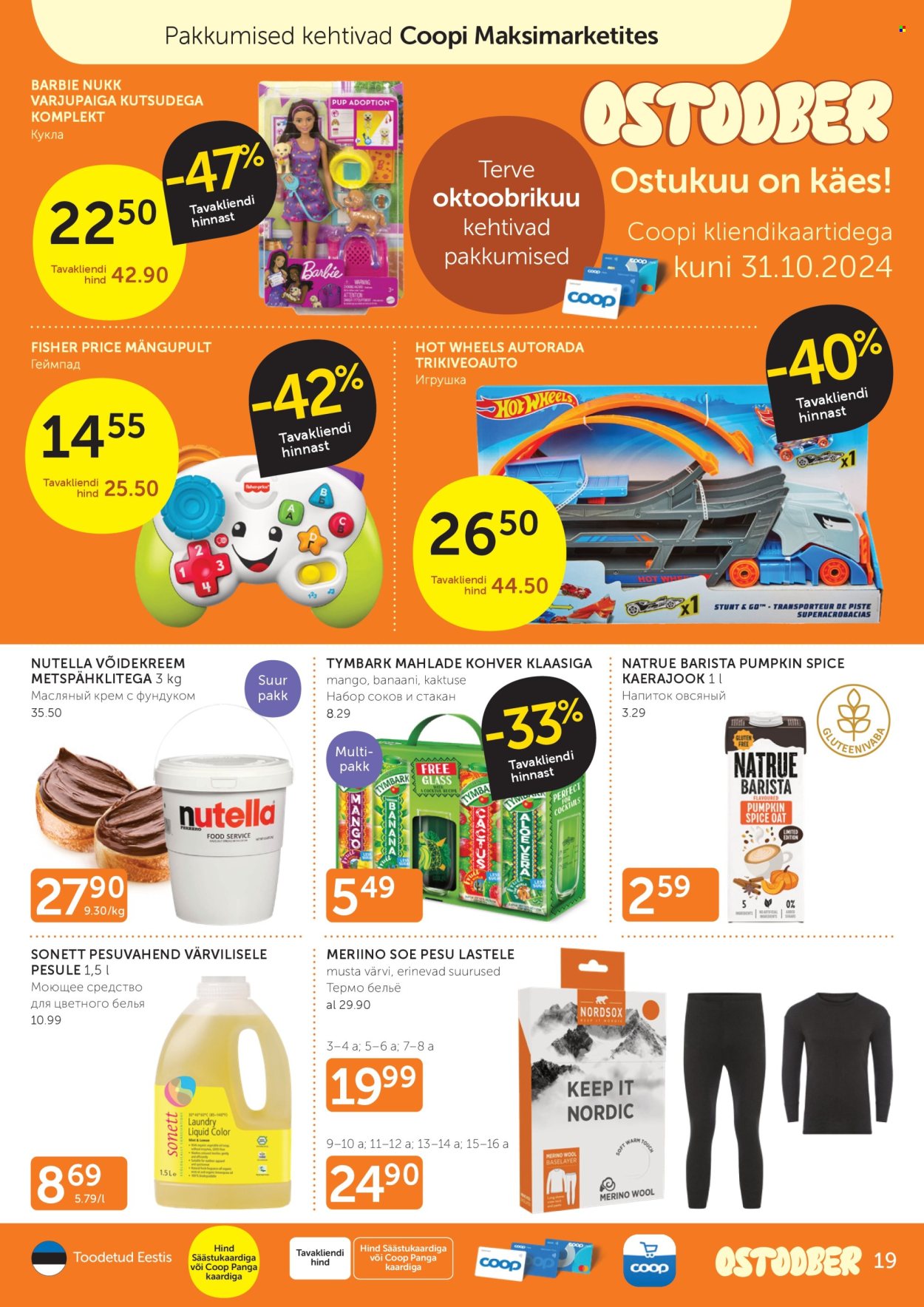 Coop kliendileht - 08.10.2024 - 14.10.2024. Lehekülg 19