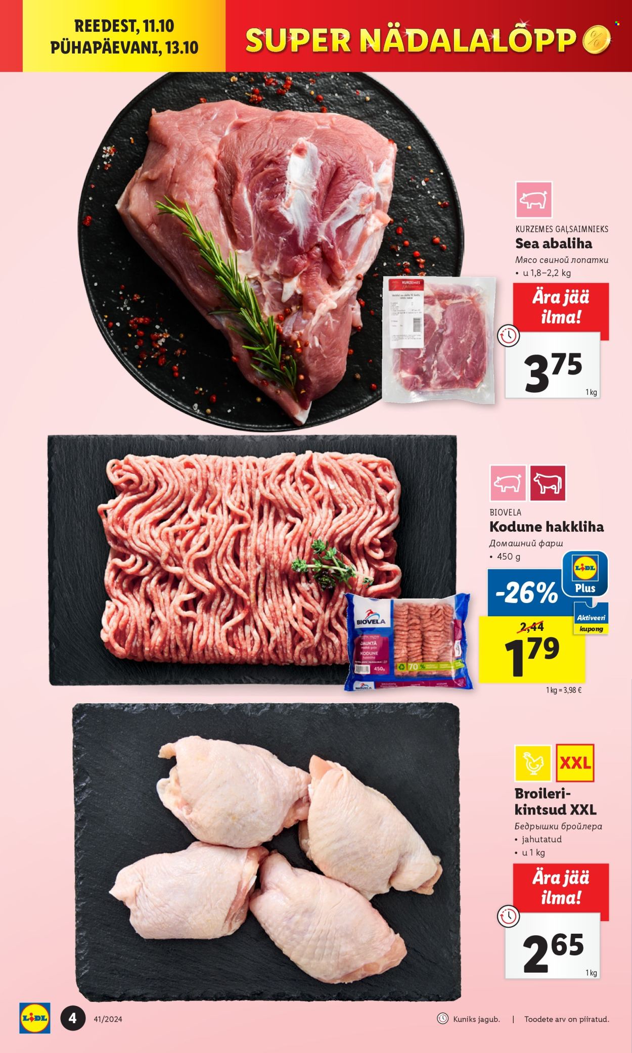Lidl kliendileht - 11.10.2024 - 13.10.2024. Lehekülg 4