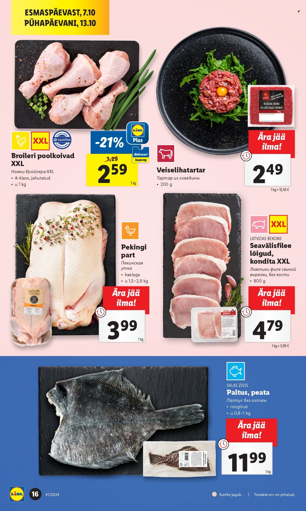 Lidl kliendileht - 11.10.2024 - 13.10.2024. Lehekülg 16