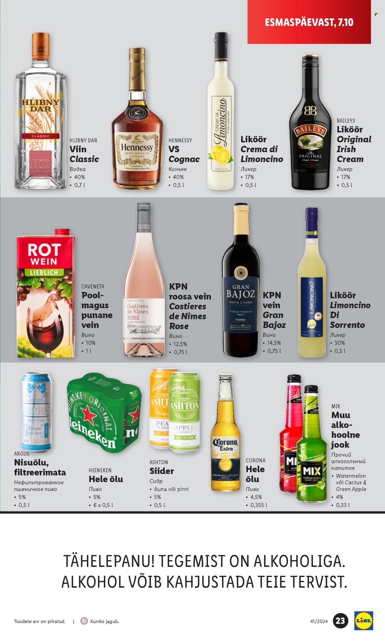 Lidl kliendileht - 11.10.2024 - 13.10.2024. Lehekülg 23