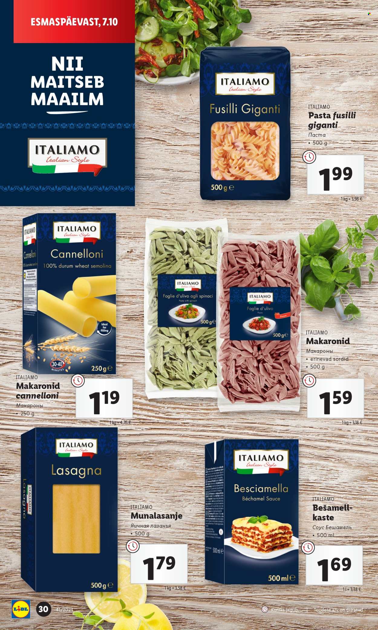 Lidl kliendileht - 11.10.2024 - 13.10.2024. Lehekülg 30