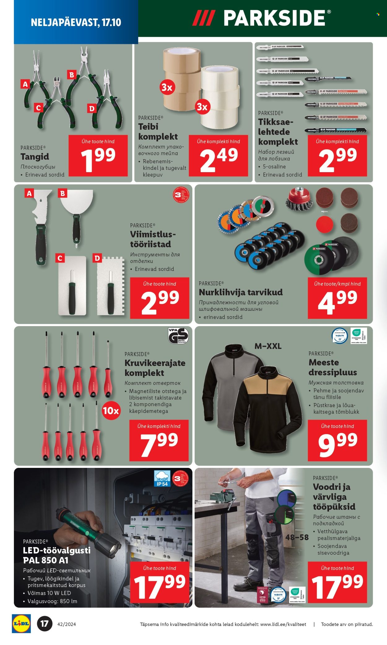 Lidl kliendileht - 14.10.2024 - 20.10.2024. Lehekülg 18