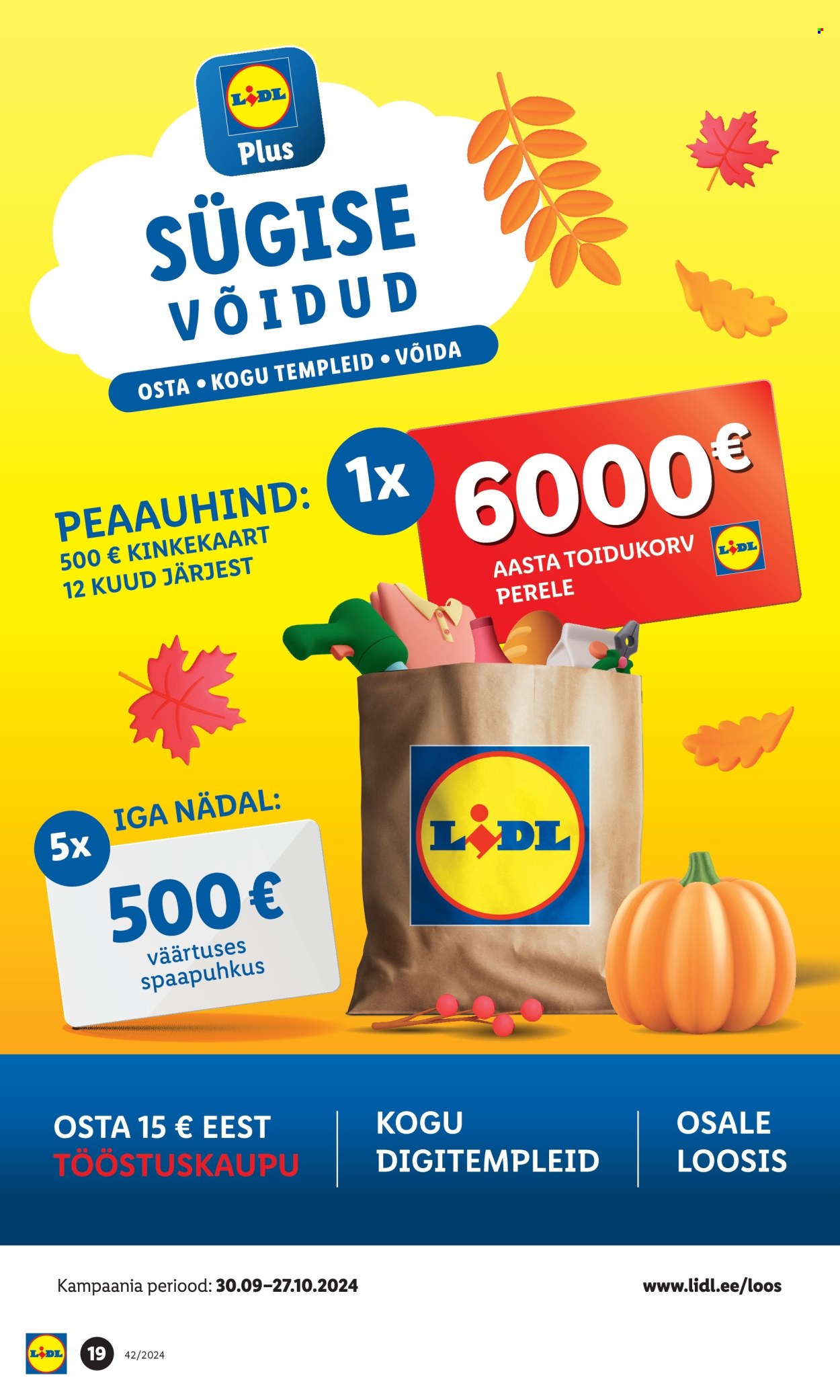 Lidl kliendileht - 14.10.2024 - 20.10.2024. Lehekülg 20