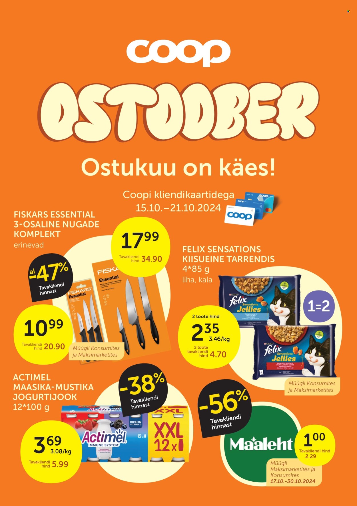 Coop kliendileht - 15.10.2024 - 21.10.2024. Lehekülg 1