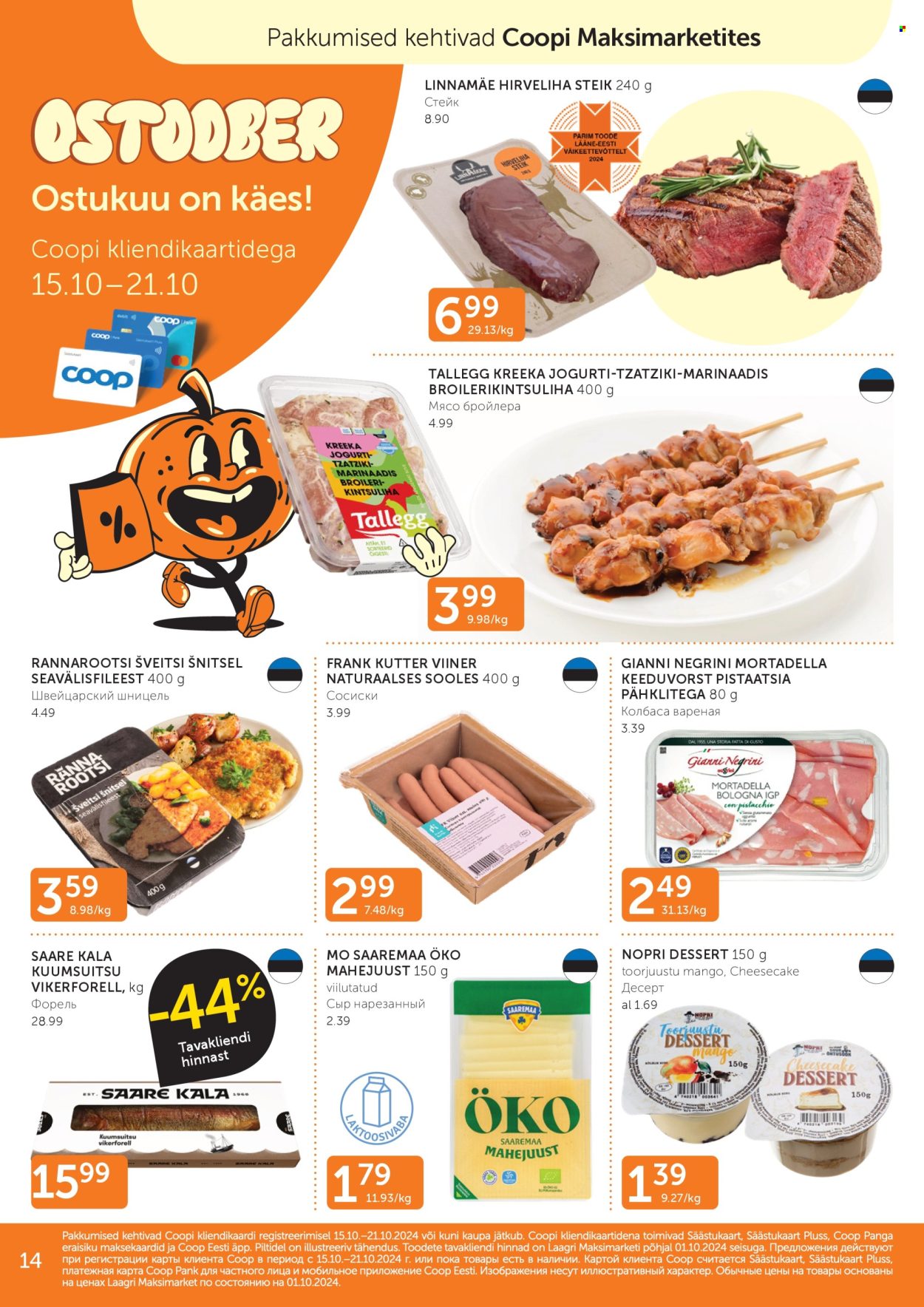 Coop kliendileht - 15.10.2024 - 21.10.2024. Lehekülg 14