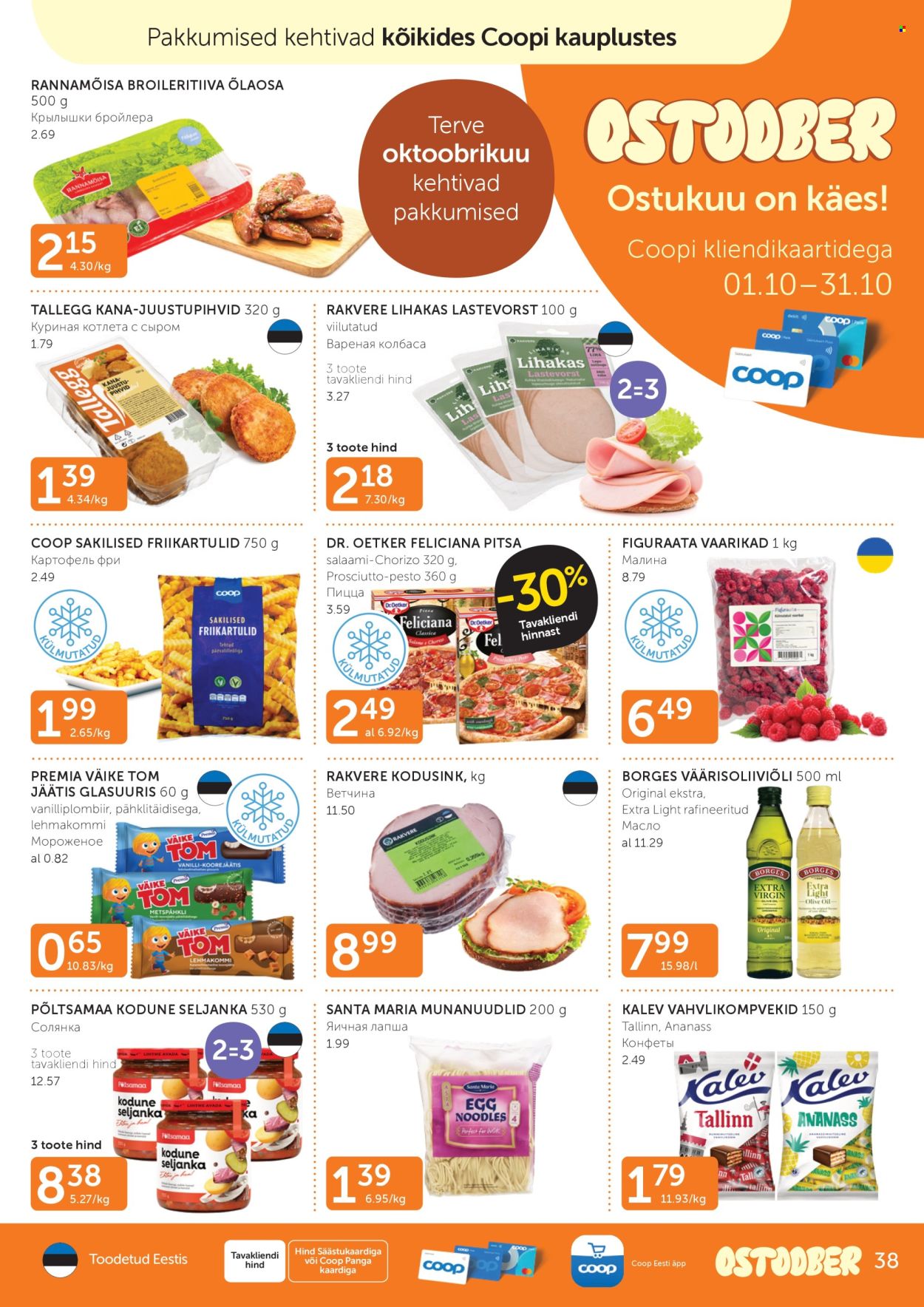 Coop kliendileht - 15.10.2024 - 21.10.2024. Lehekülg 38