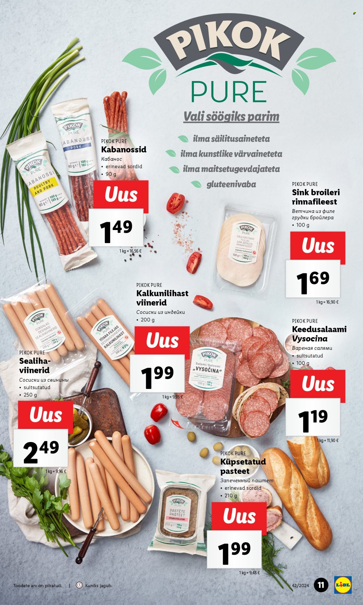 Lidl kliendileht - 17.10.2024 - 20.10.2024. Lehekülg 11