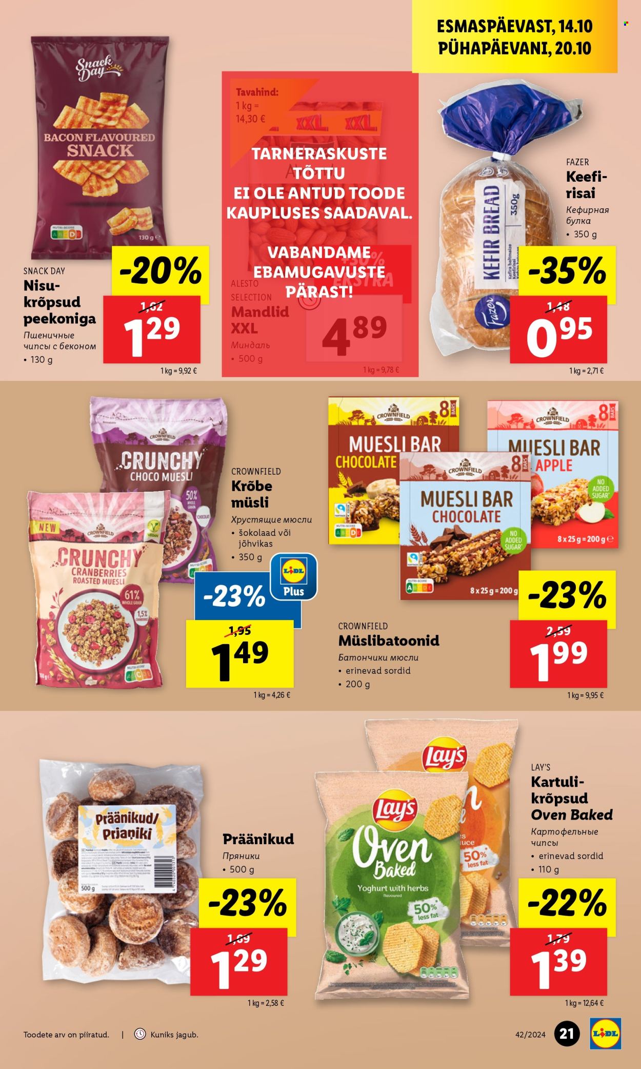 Lidl kliendileht - 17.10.2024 - 20.10.2024. Lehekülg 21