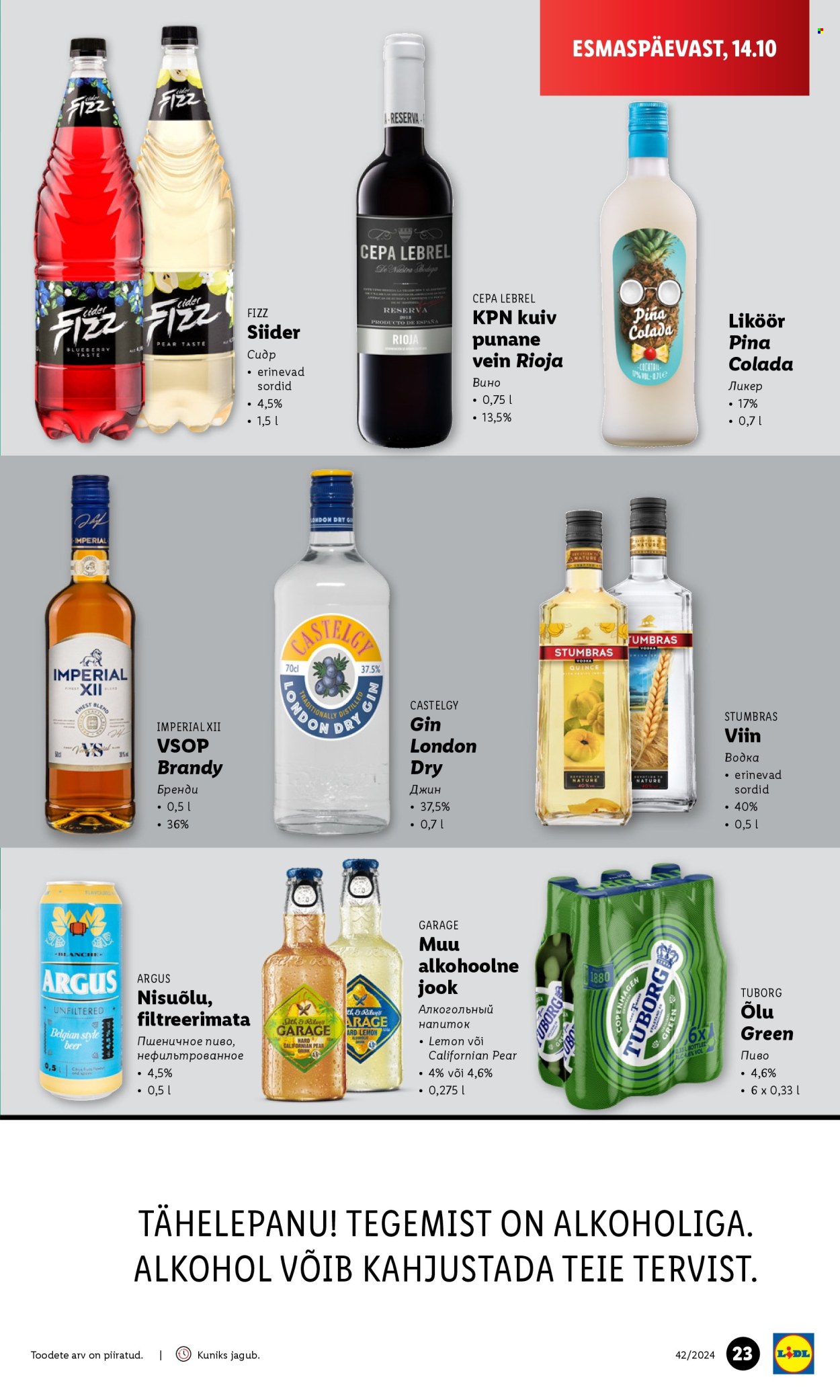 Lidl kliendileht - 17.10.2024 - 20.10.2024. Lehekülg 23
