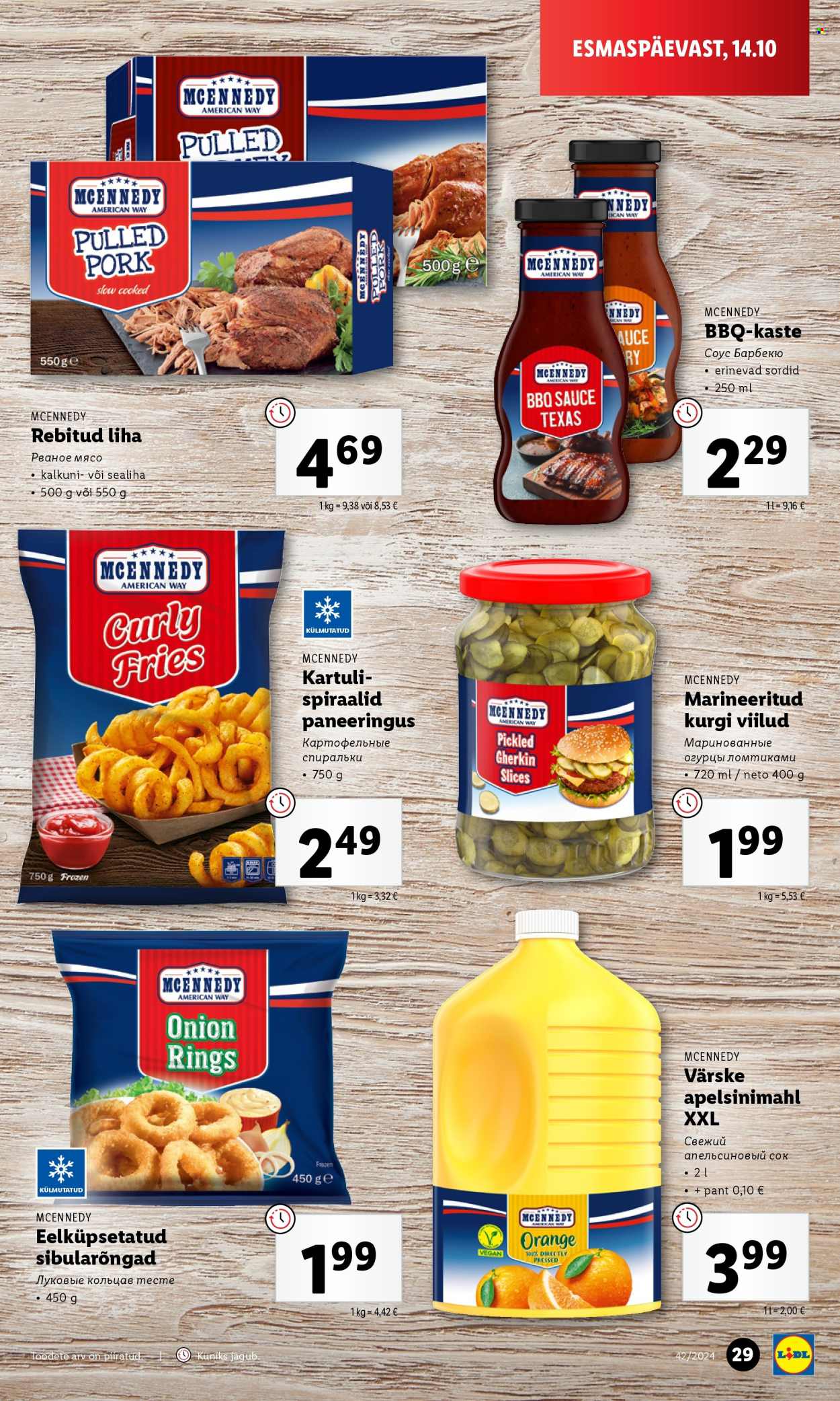 Lidl kliendileht - 17.10.2024 - 20.10.2024. Lehekülg 29
