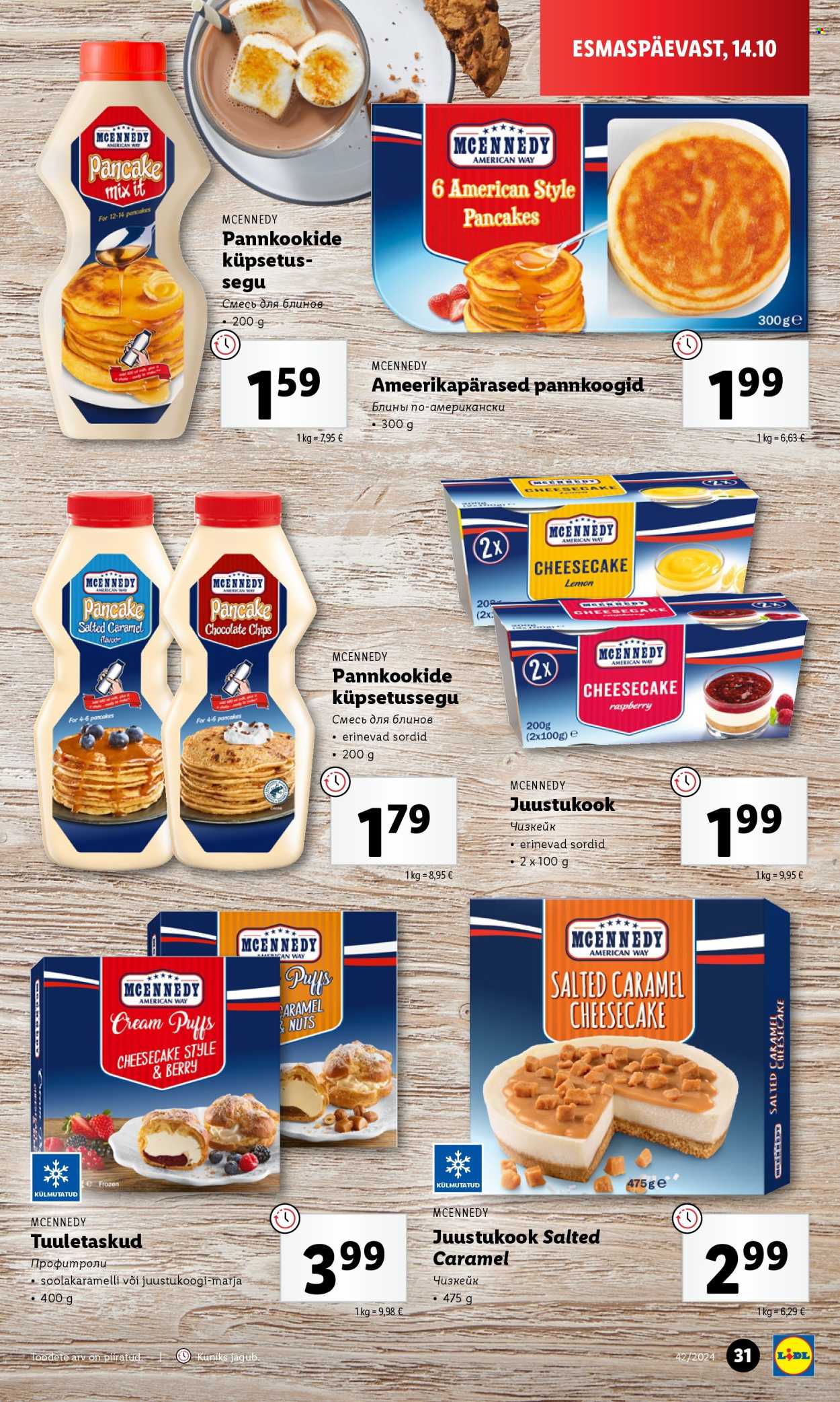 Lidl kliendileht - 17.10.2024 - 20.10.2024. Lehekülg 31
