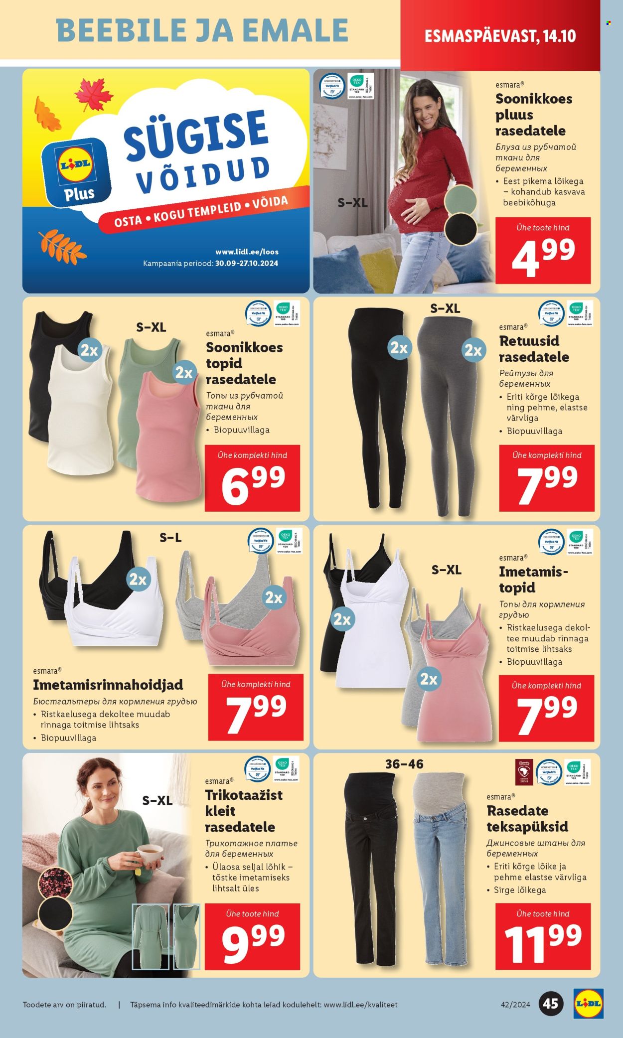Lidl kliendileht - 17.10.2024 - 20.10.2024. Lehekülg 45
