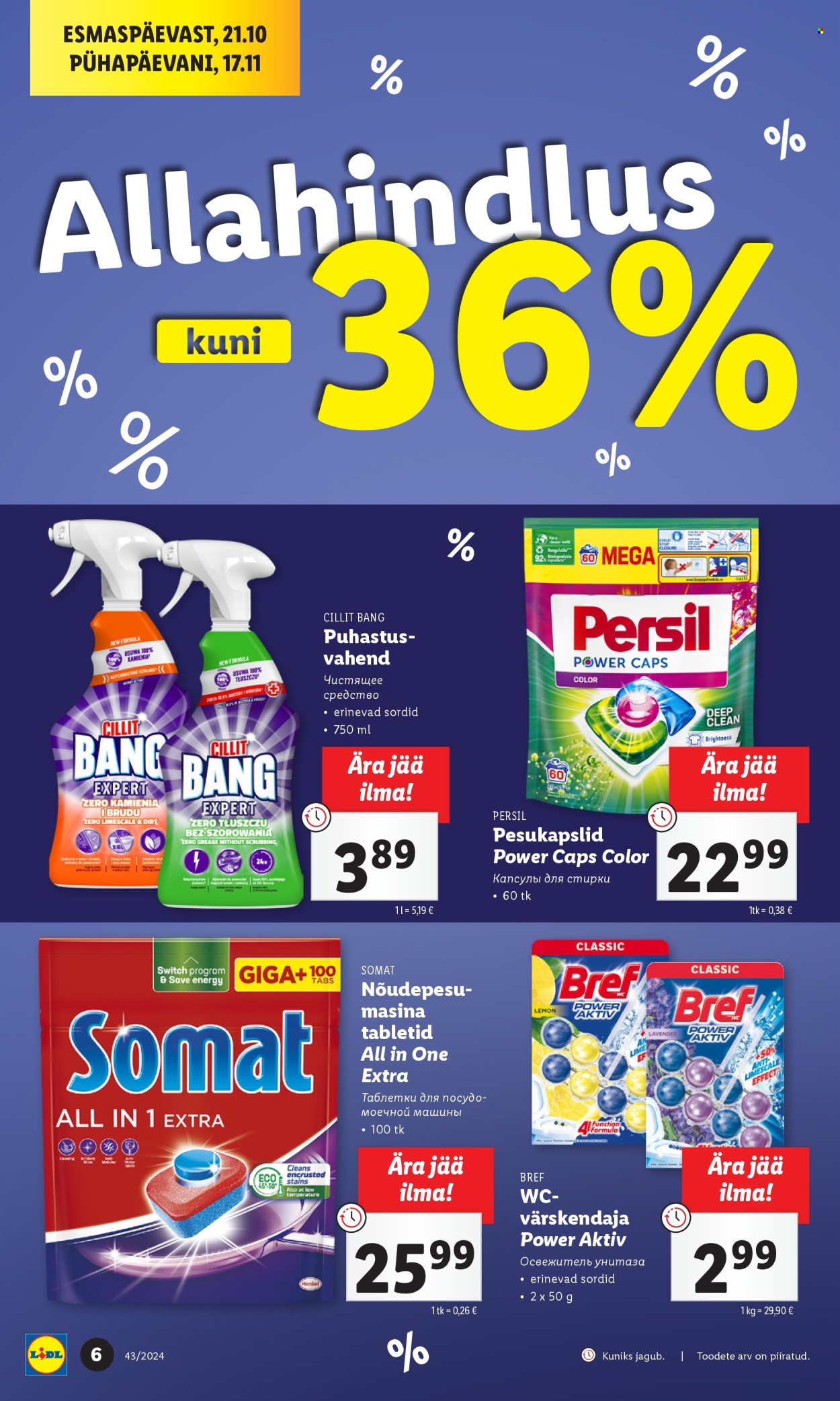 Lidl kliendileht - 21.10.2024 - 27.10.2024. Lehekülg 6