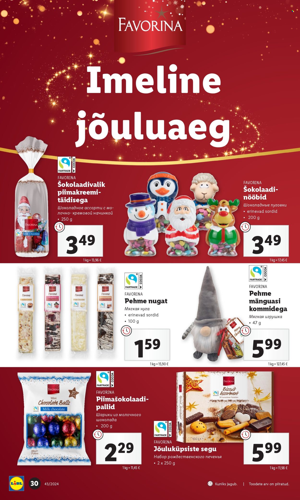 Lidl kliendileht - 21.10.2024 - 27.10.2024. Lehekülg 30