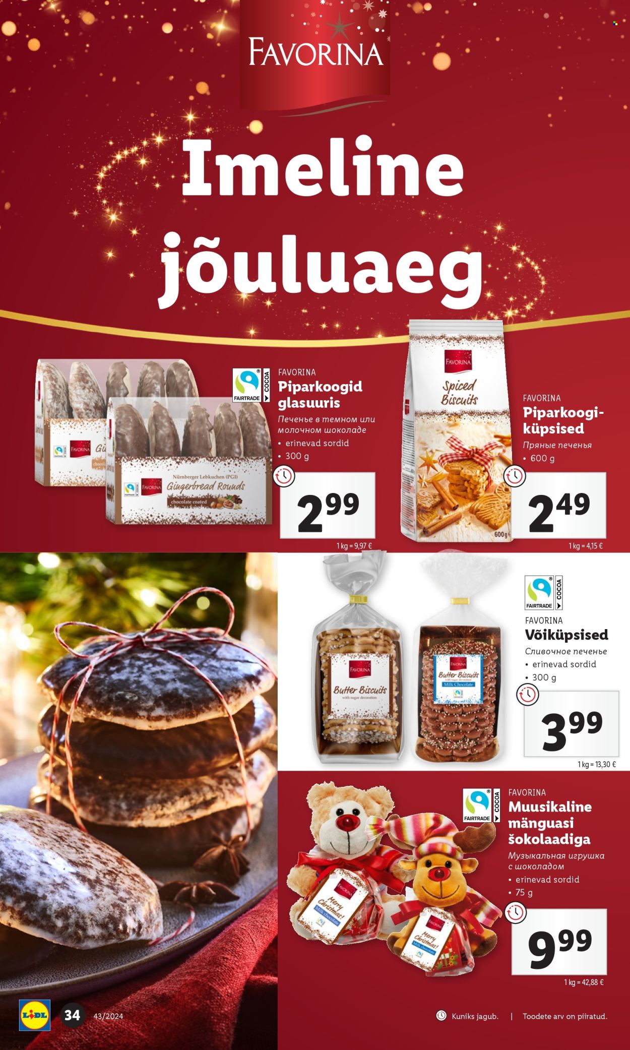 Lidl kliendileht - 21.10.2024 - 27.10.2024. Lehekülg 34