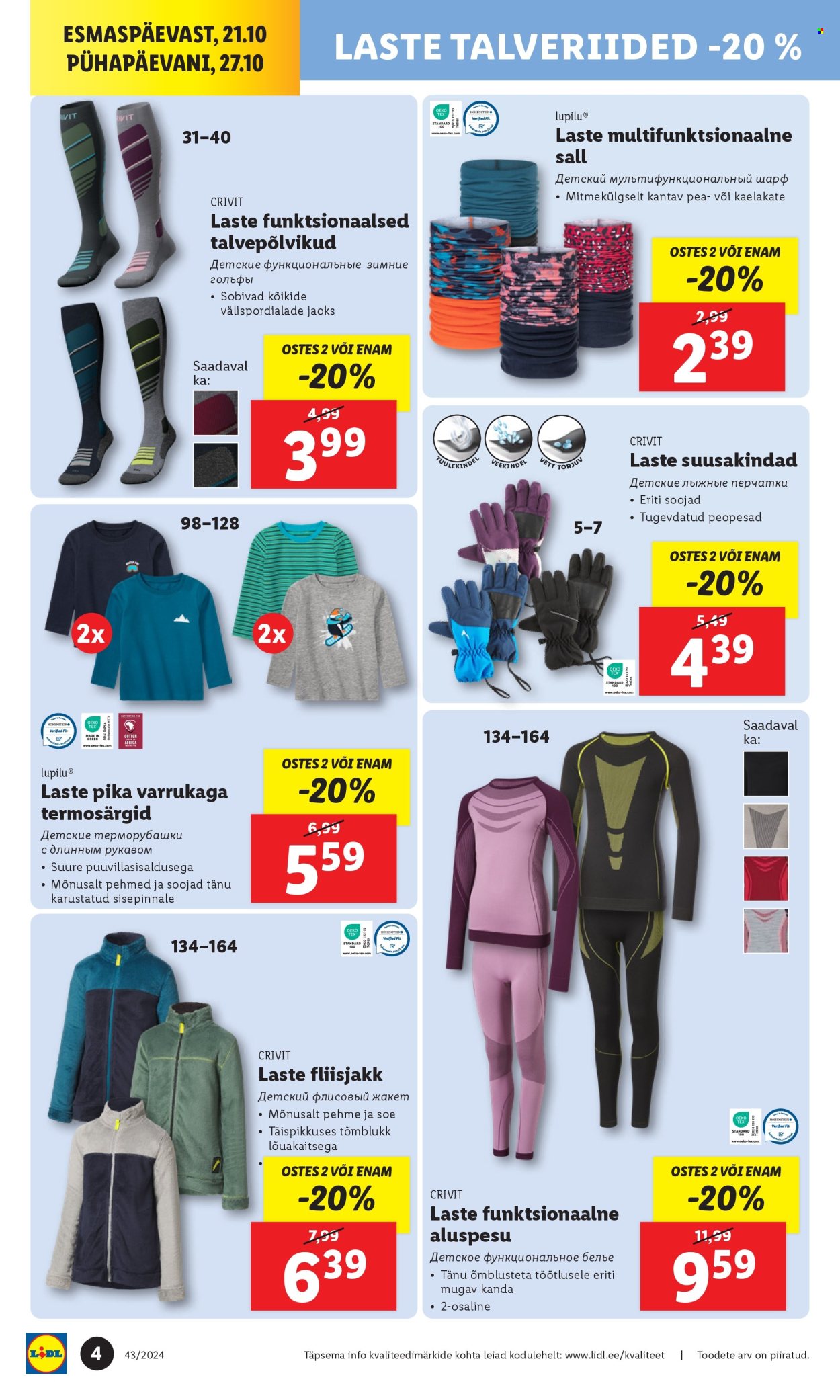 Lidl kliendileht - 21.10.2024 - 27.10.2024. Lehekülg 4