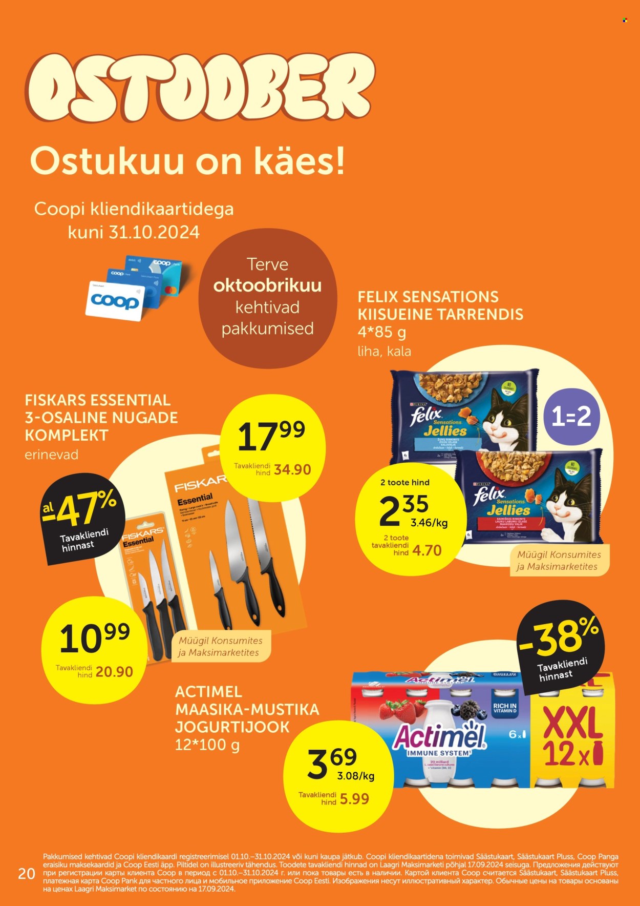 Coop kliendileht - 22.10.2024 - 28.10.2024. Lehekülg 20